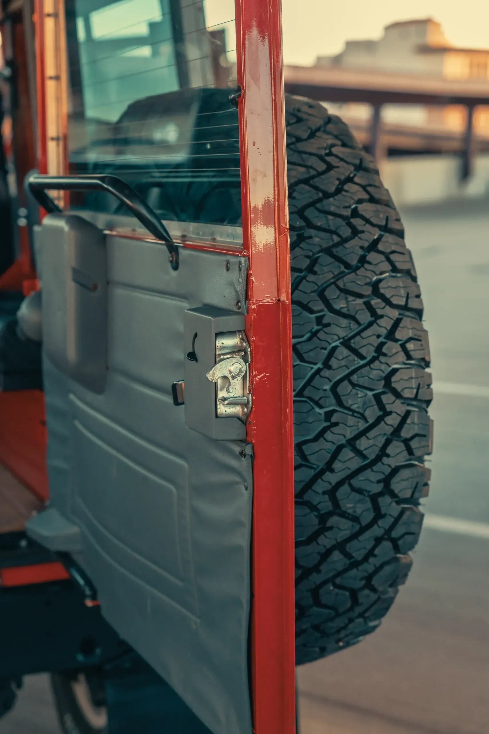 Portofino Red 1999 Land Rover Defender 90