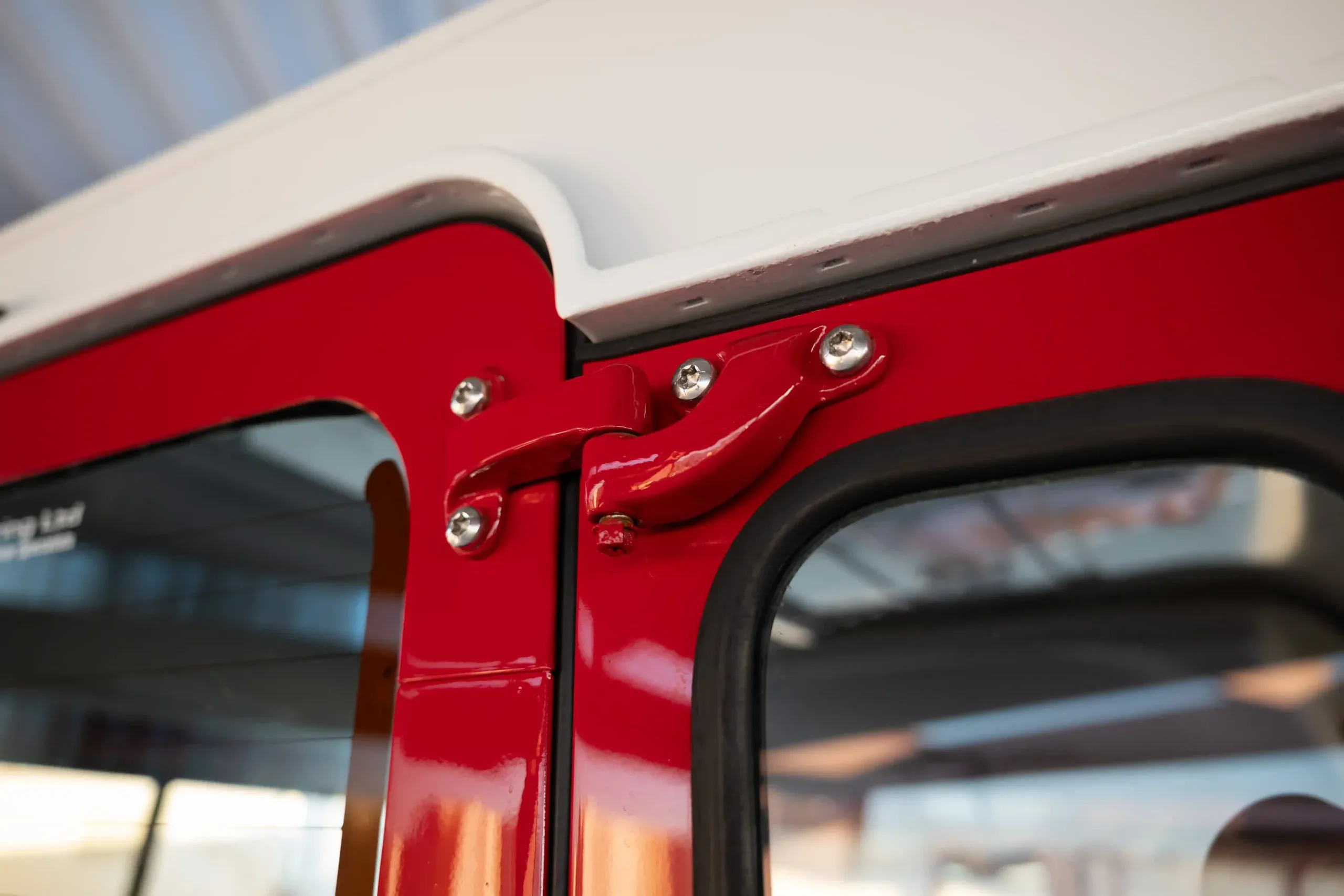 Portofino Red 1999 Land Rover Defender 90