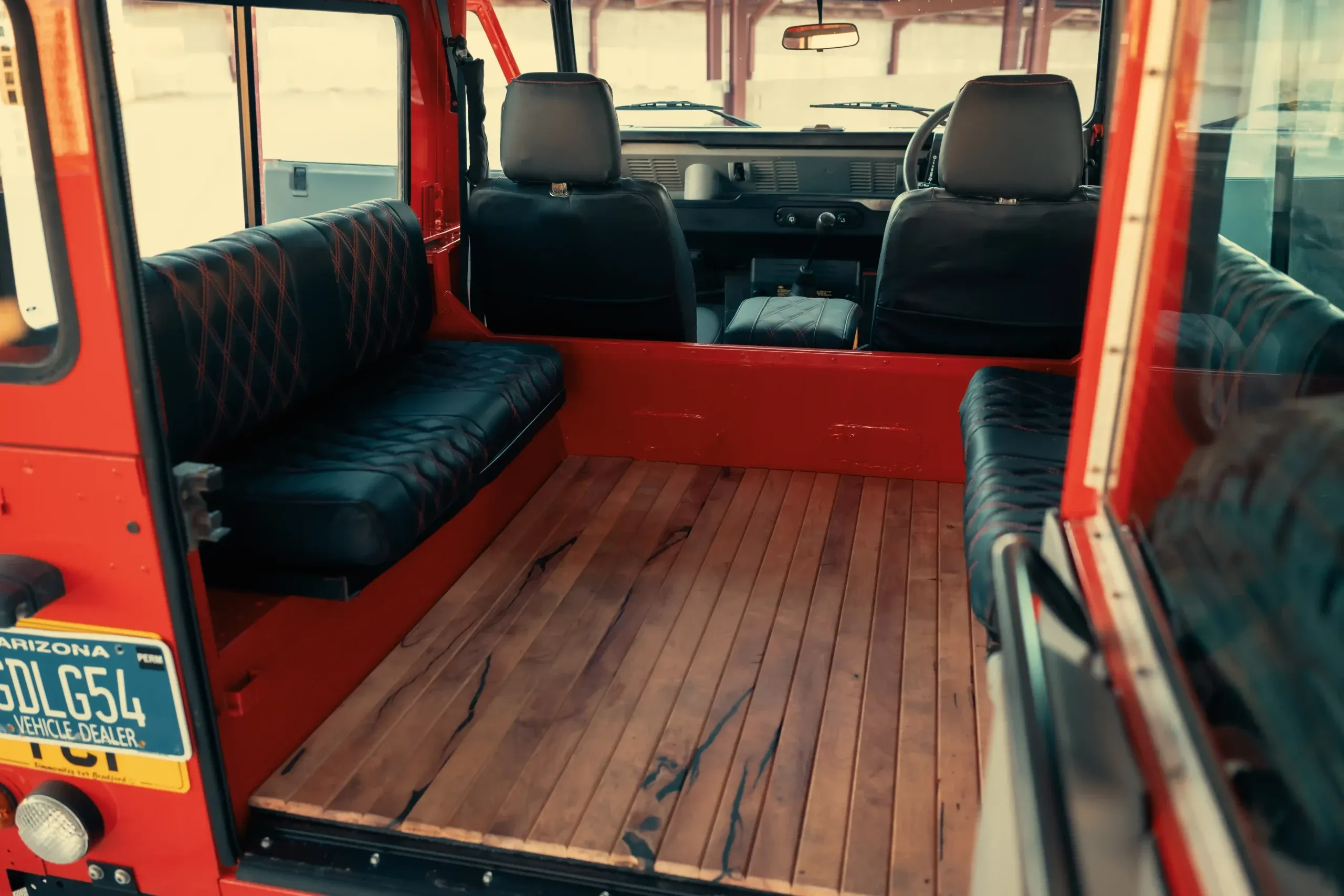 Portofino Red 1999 Land Rover Defender 90