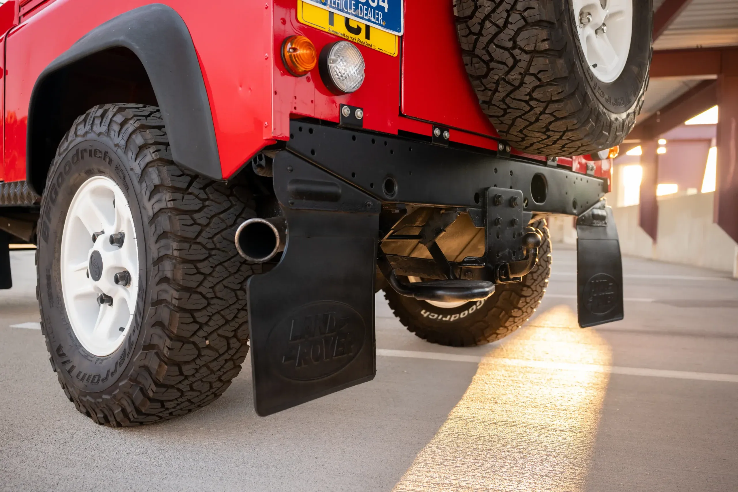 Portofino Red 1999 Land Rover Defender 90