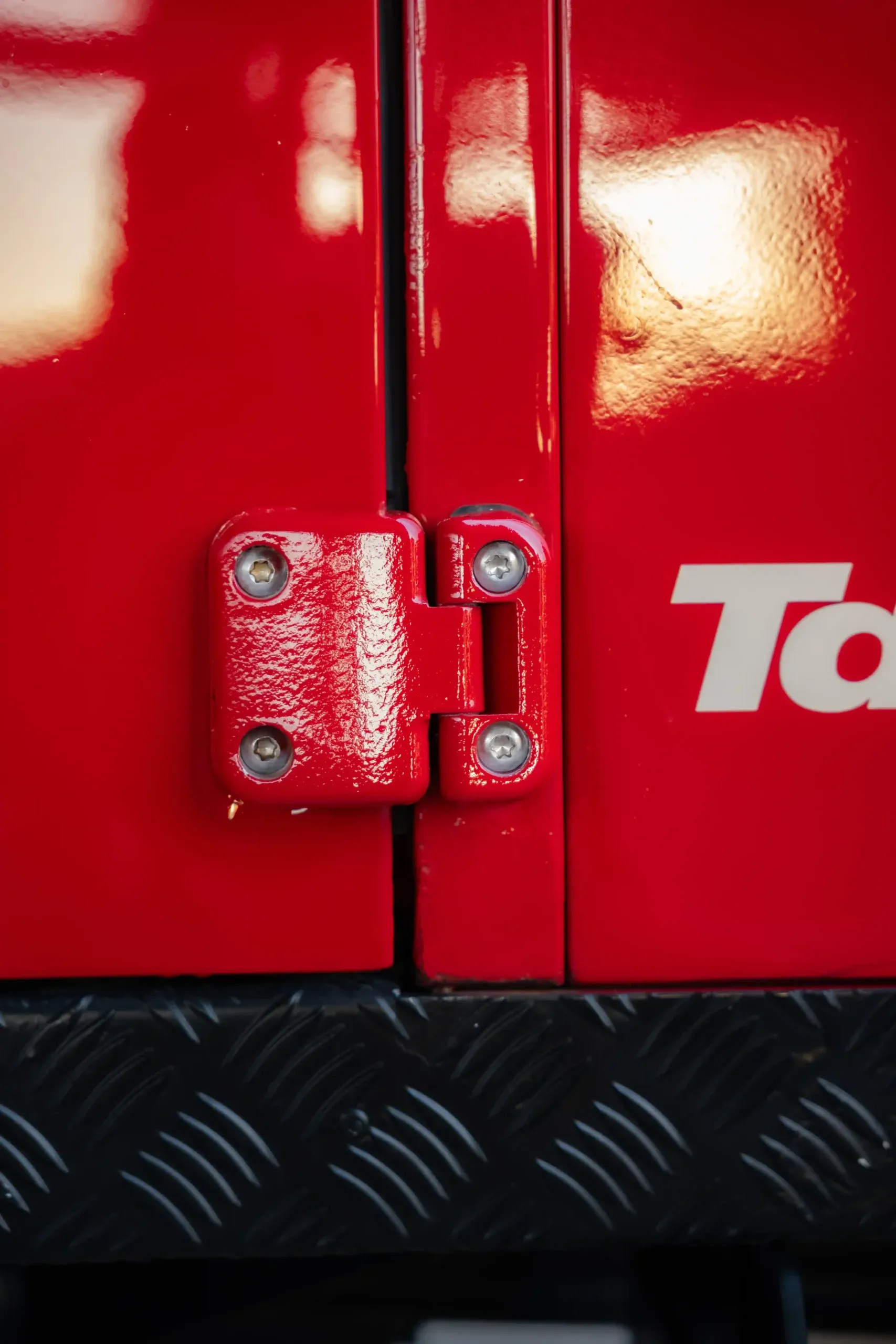 Portofino Red 1999 Land Rover Defender 90