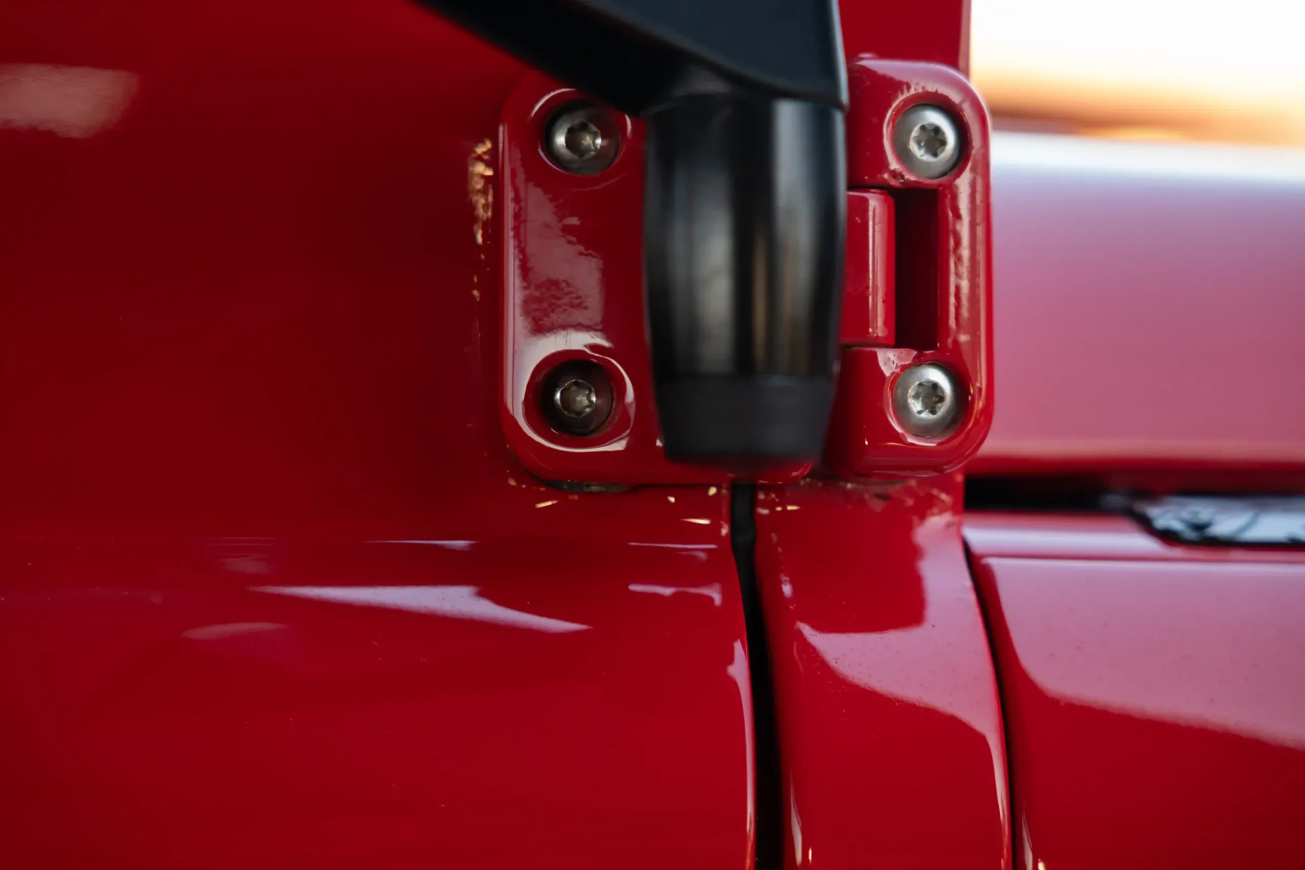 Portofino Red 1999 Land Rover Defender 90