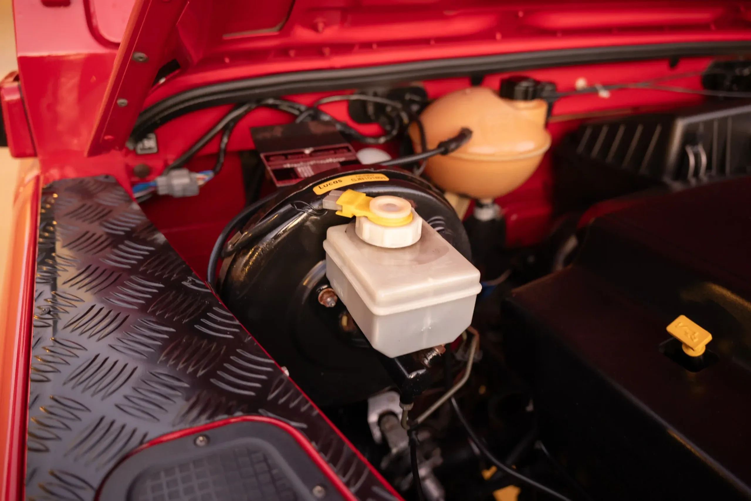 Portofino Red 1999 Land Rover Defender 90