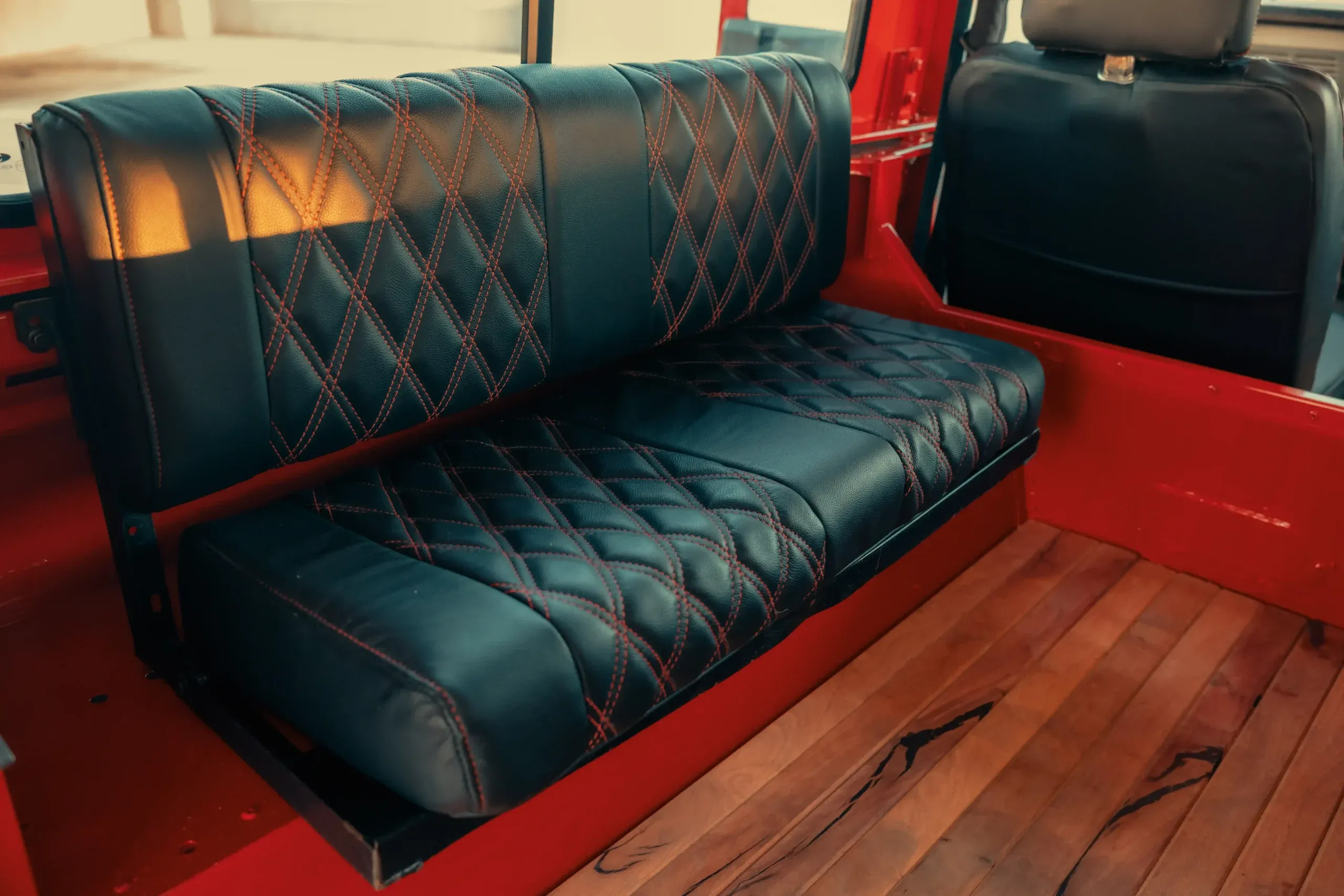 Portofino Red 1999 Land Rover Defender 90