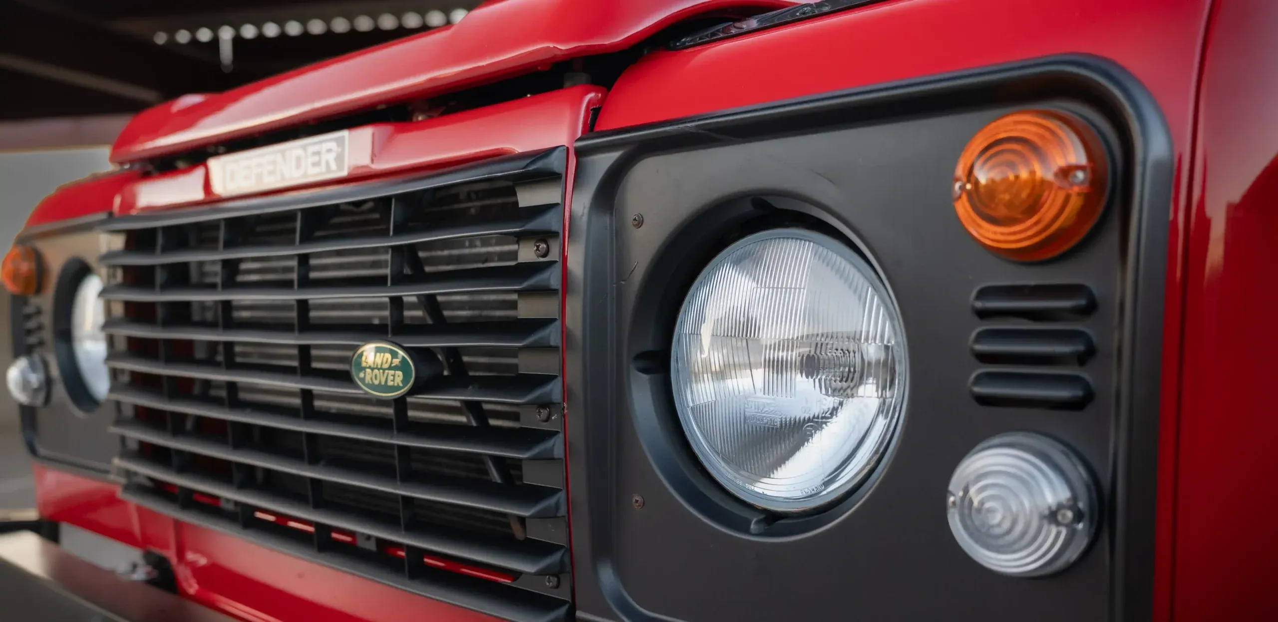 Portofino Red 1999 Land Rover Defender 90