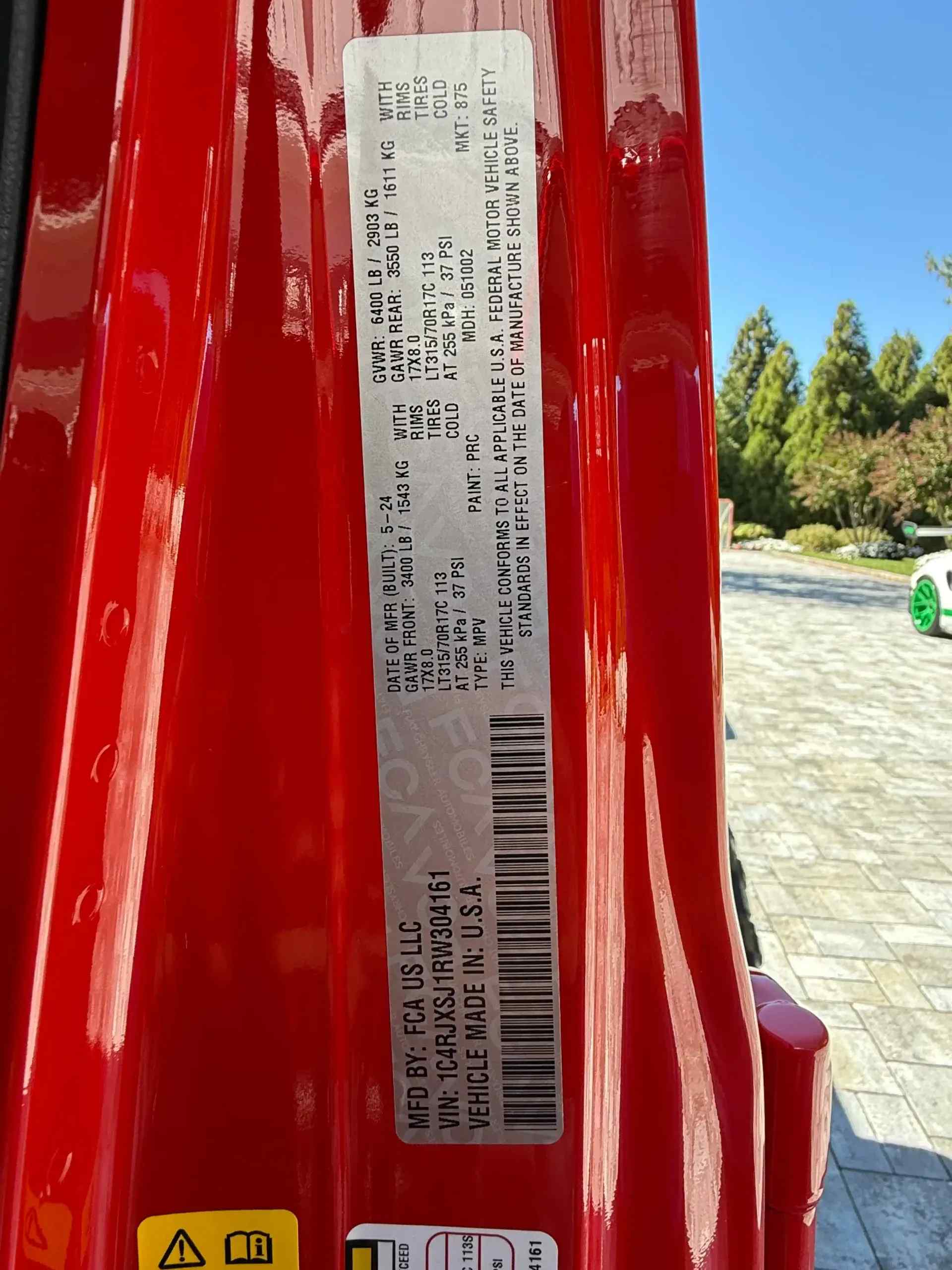 2024 Jeep Wrangler Rubicon 392 Final Edition