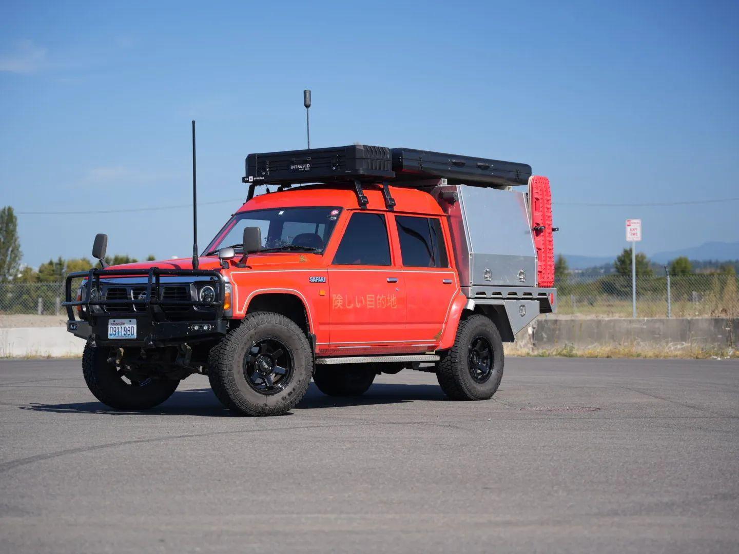 1995 Nissan Safari Fire Truck