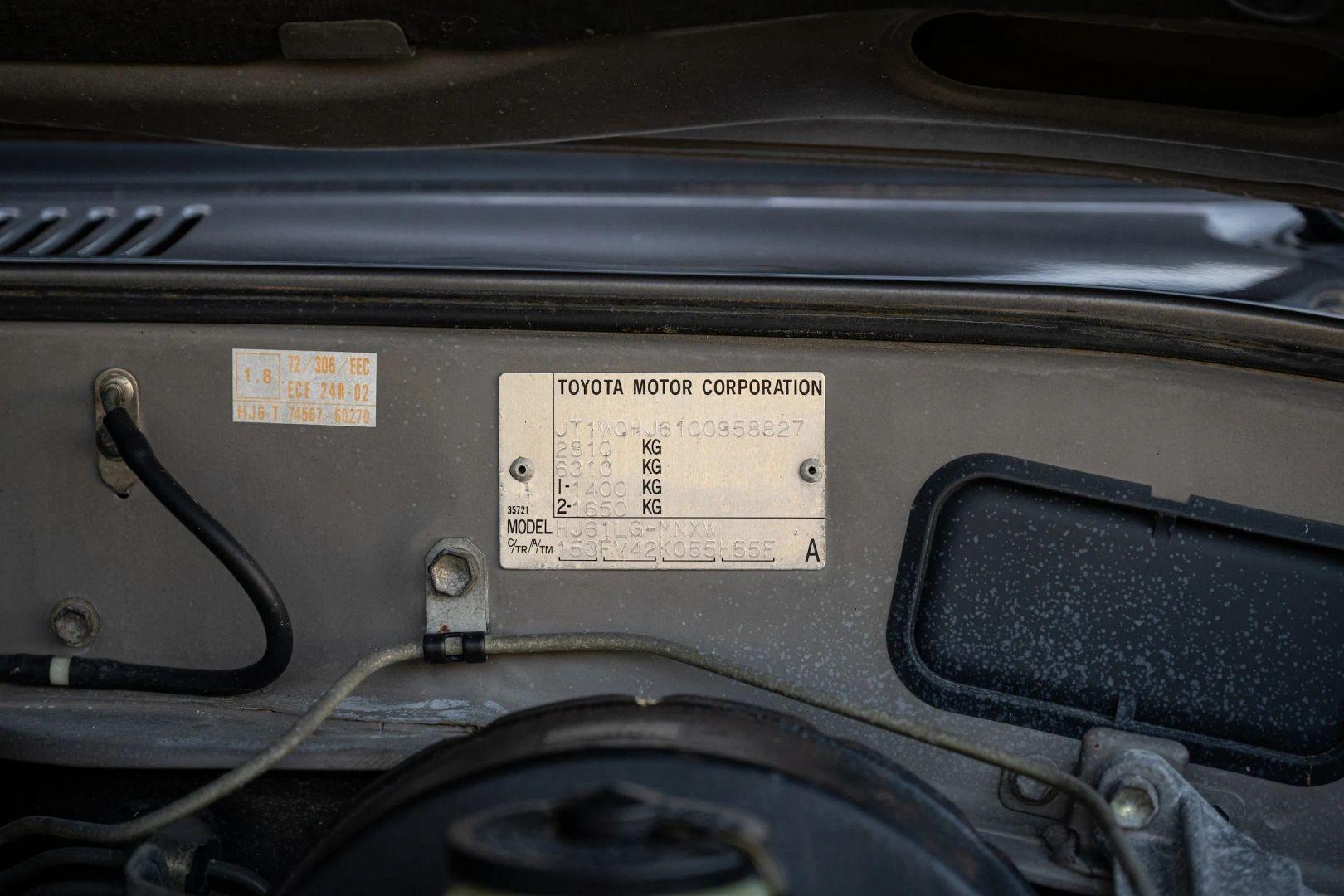 1989 Toyota Land Cruiser HJ61