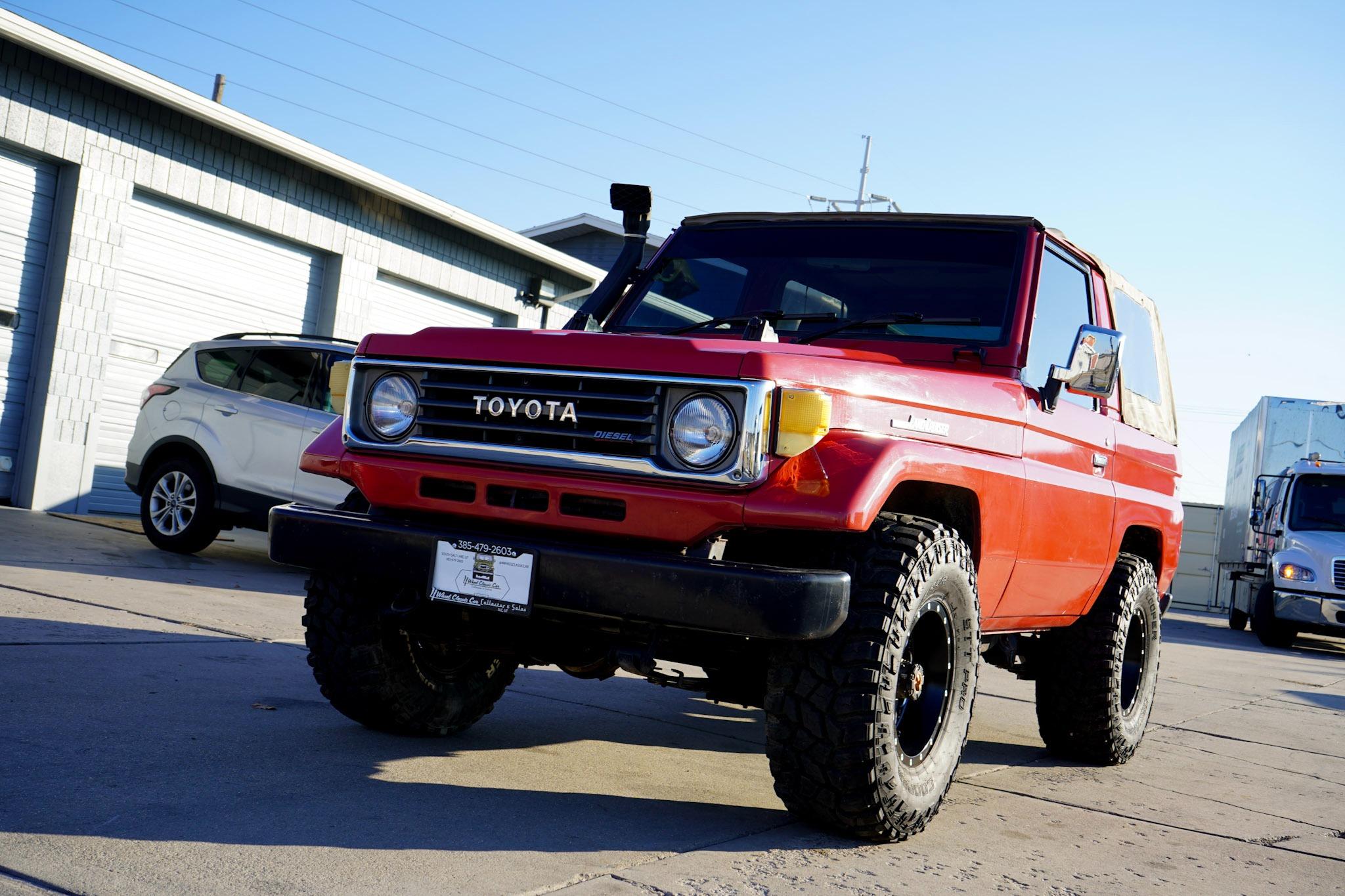 Sold: 1989 Toyota Land Cruiser BJ70 Soft-Top