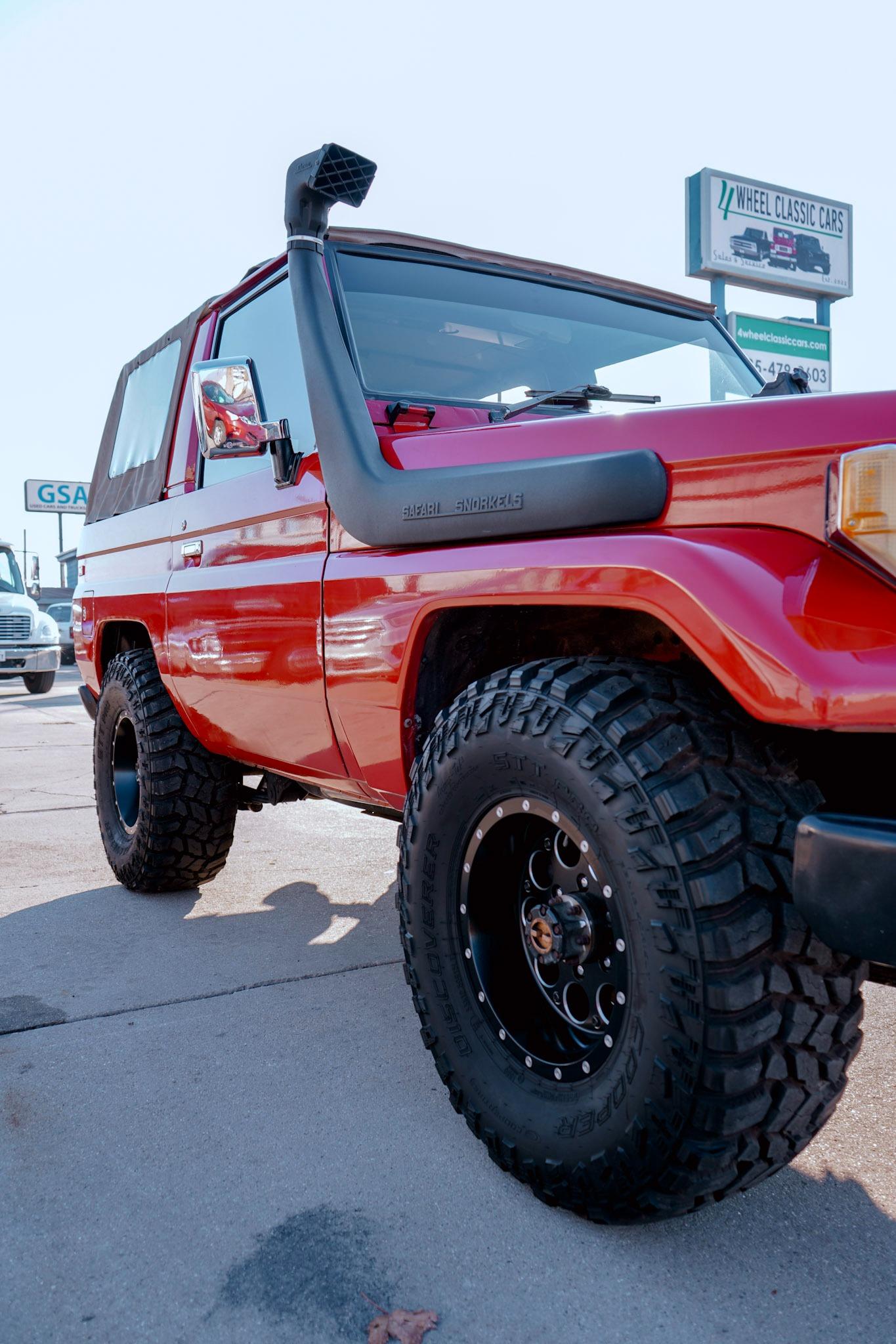 Sold: 1989 Toyota Land Cruiser BJ70 Soft-Top