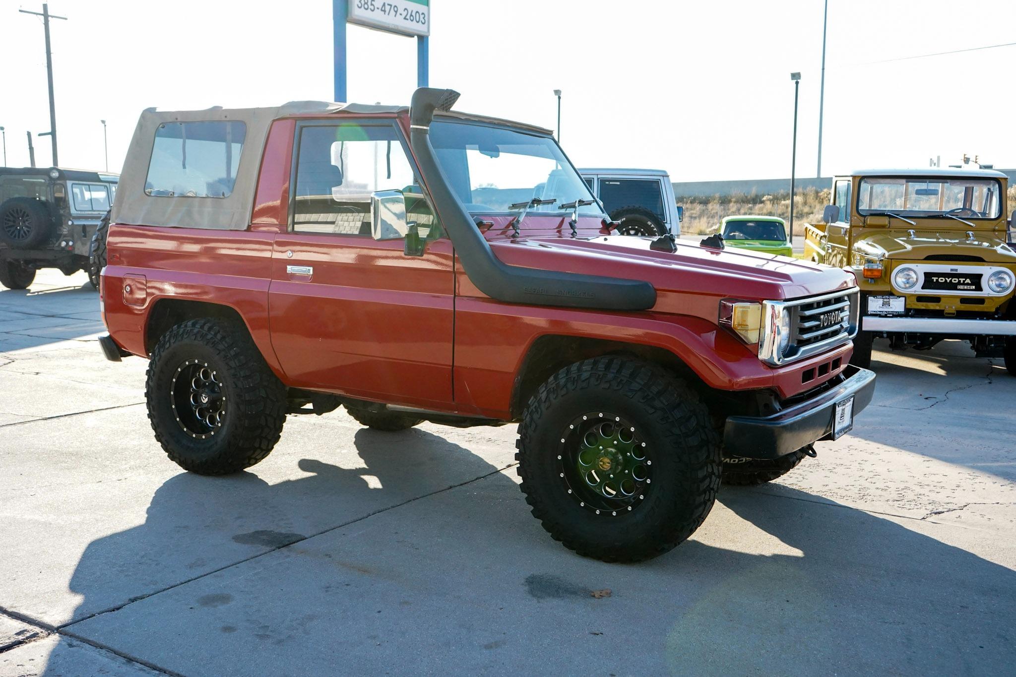 Sold: 1989 Toyota Land Cruiser BJ70 Soft-Top
