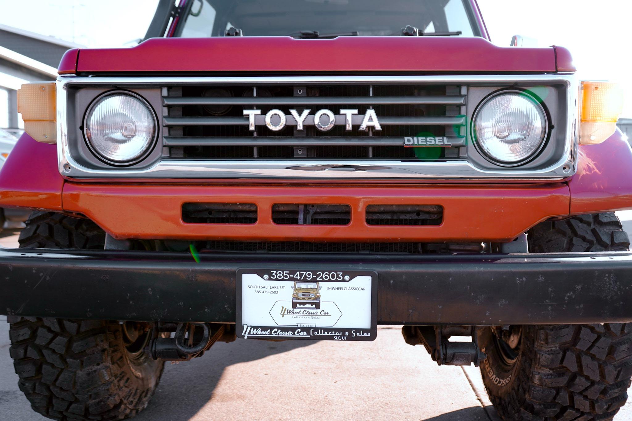 Sold: 1989 Toyota Land Cruiser BJ70 Soft-Top