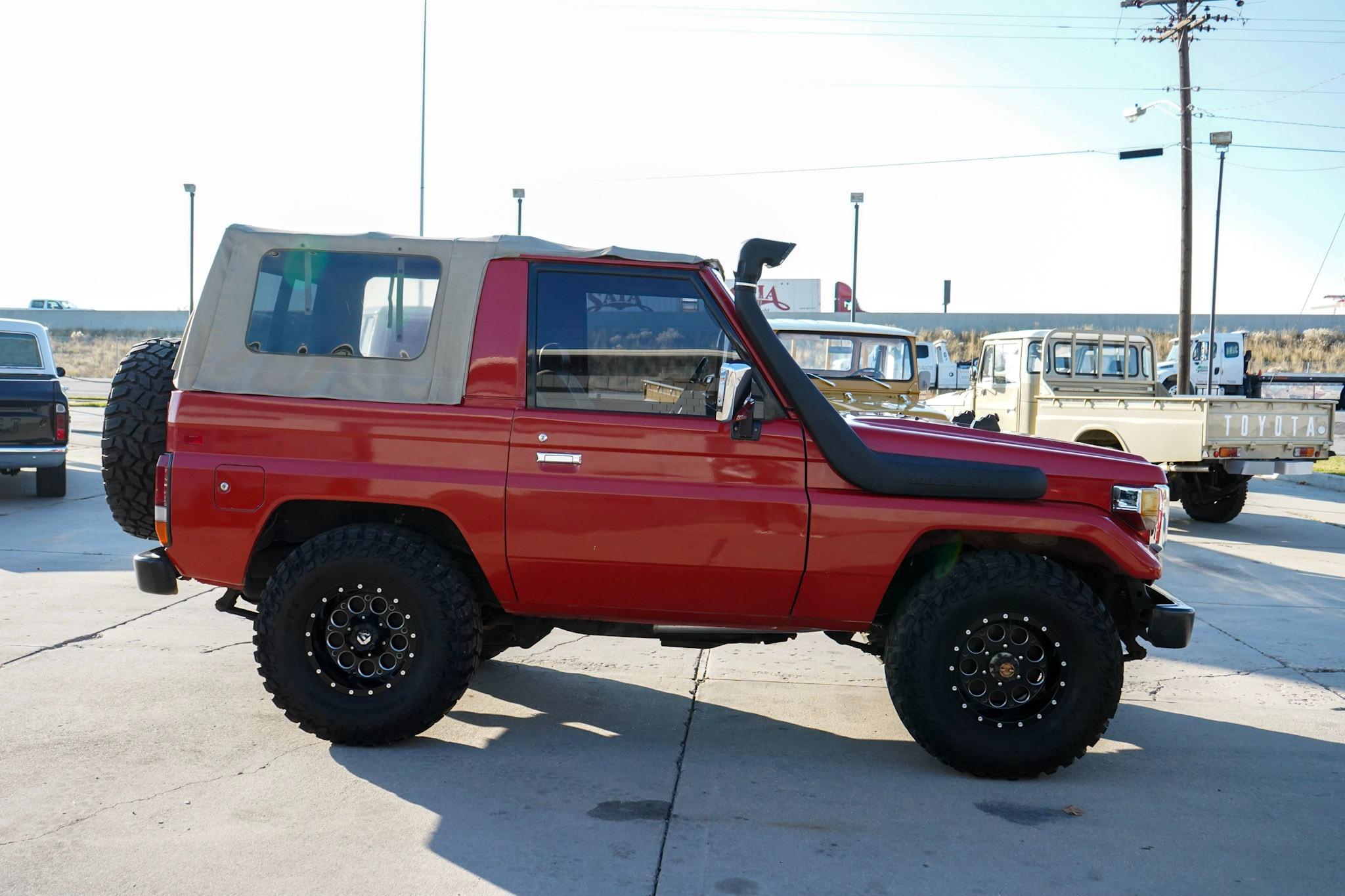 Sold: 1989 Toyota Land Cruiser BJ70 Soft-Top