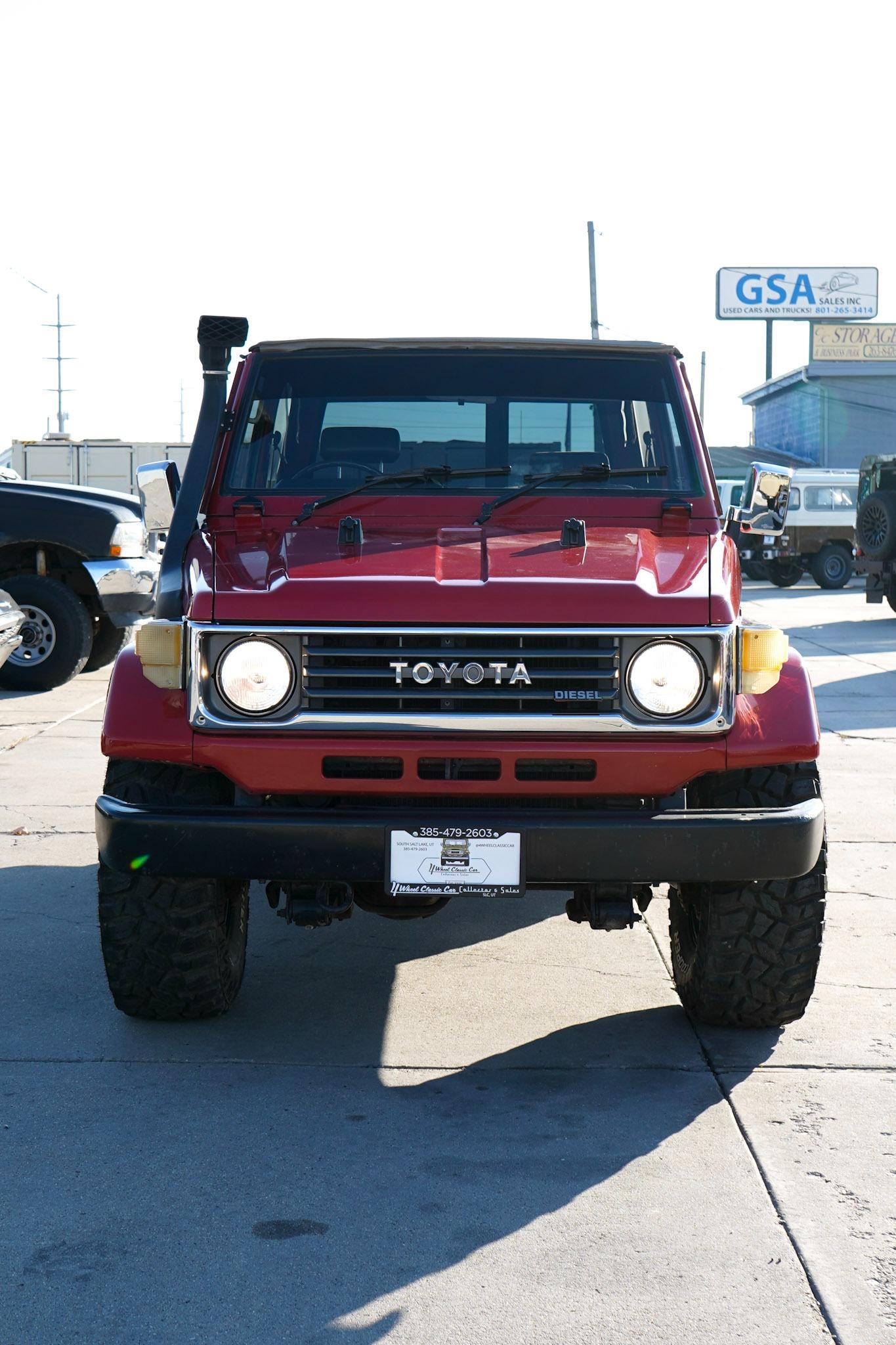 Sold: 1989 Toyota Land Cruiser BJ70 Soft-Top