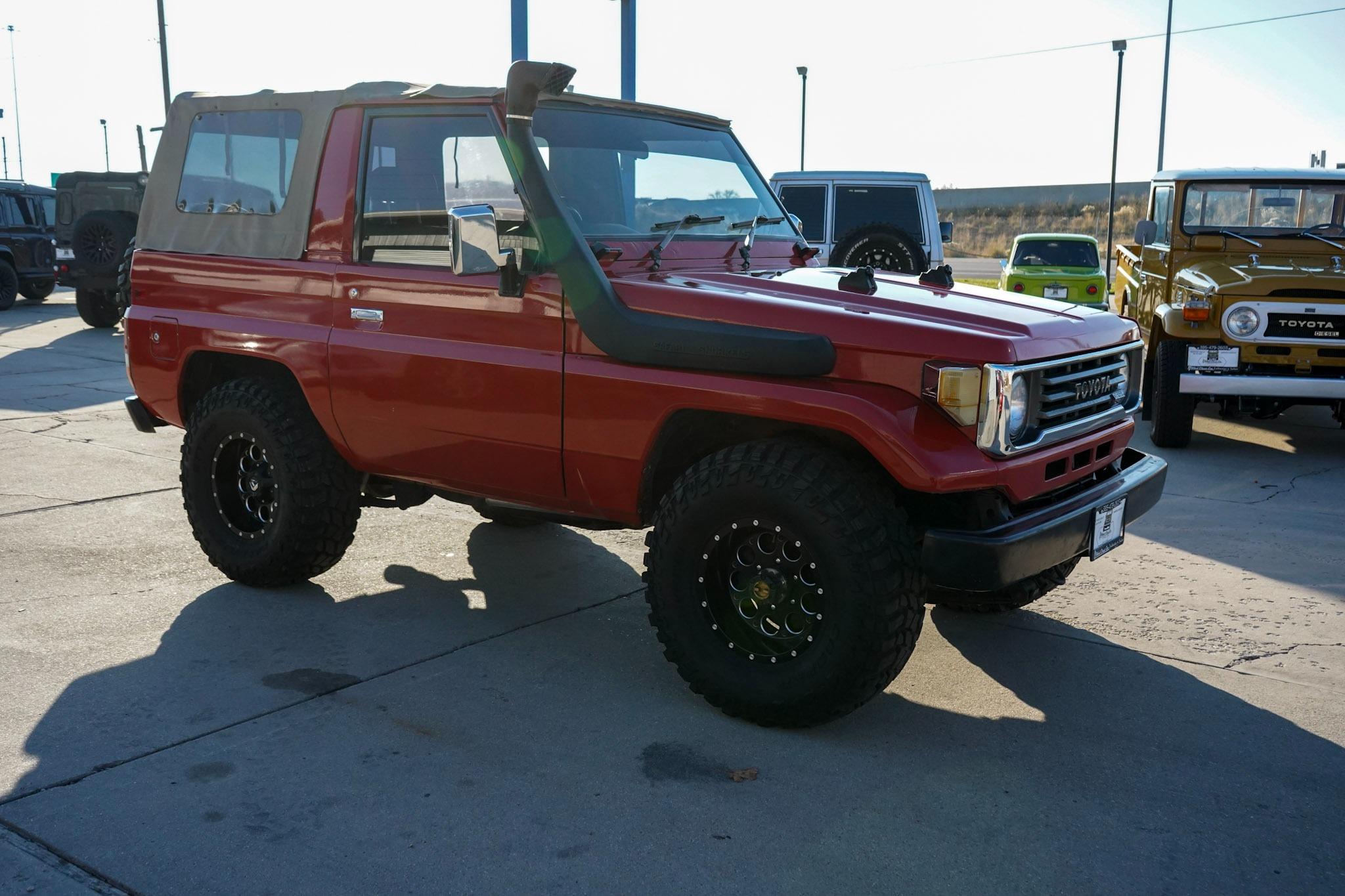 Sold: 1989 Toyota Land Cruiser BJ70 Soft-Top