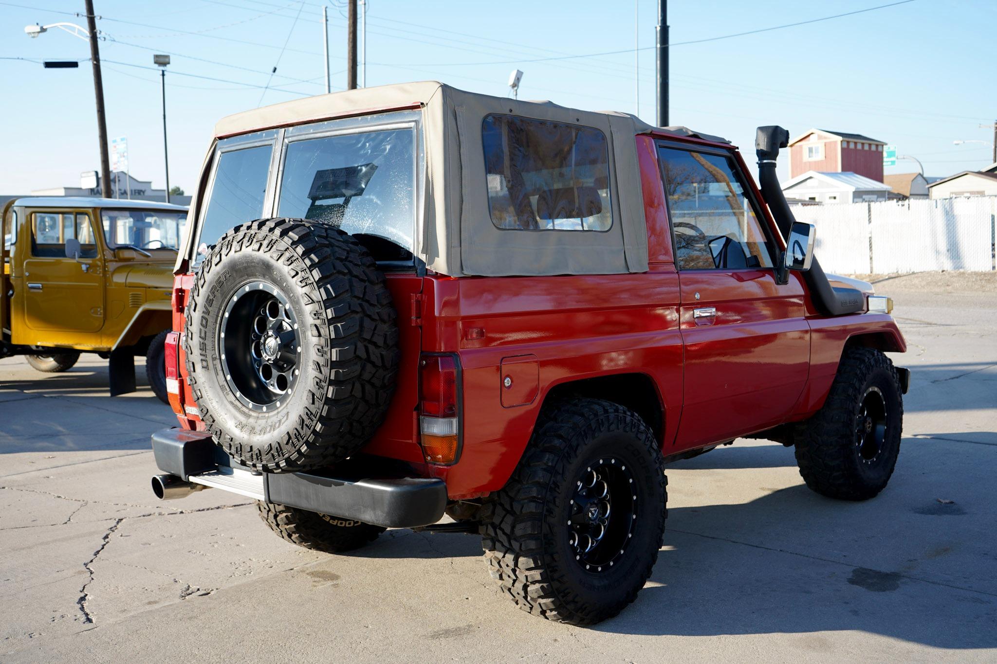 Sold: 1989 Toyota Land Cruiser BJ70 Soft-Top