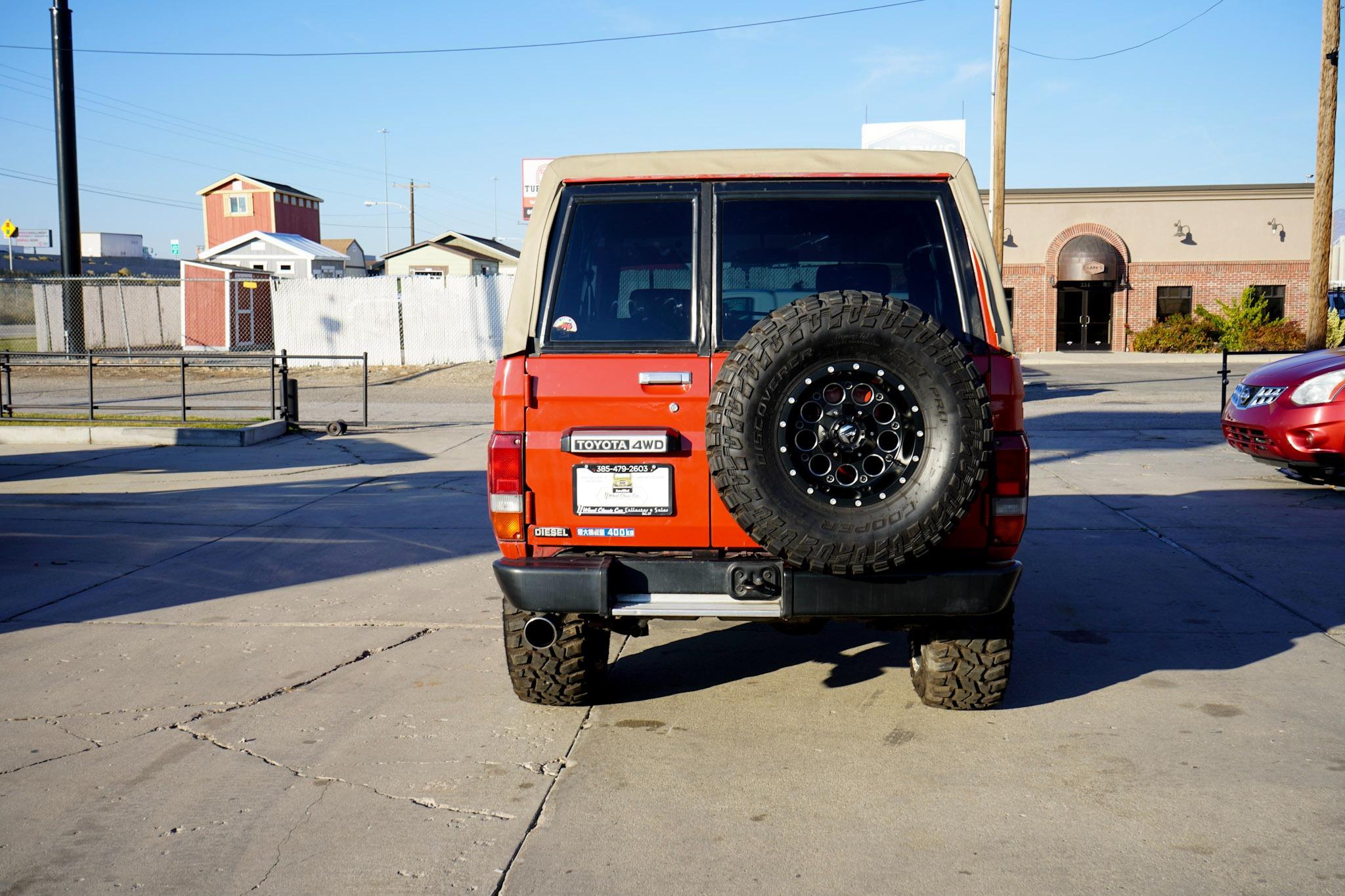 Sold: 1989 Toyota Land Cruiser BJ70 Soft-Top