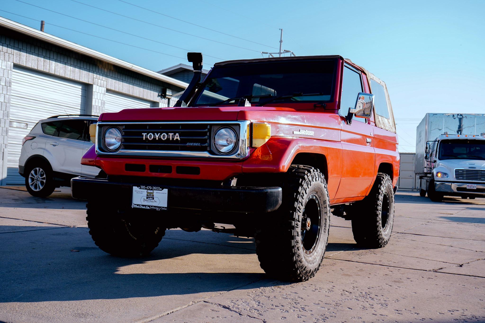 Sold: 1989 Toyota Land Cruiser BJ70 Soft-Top