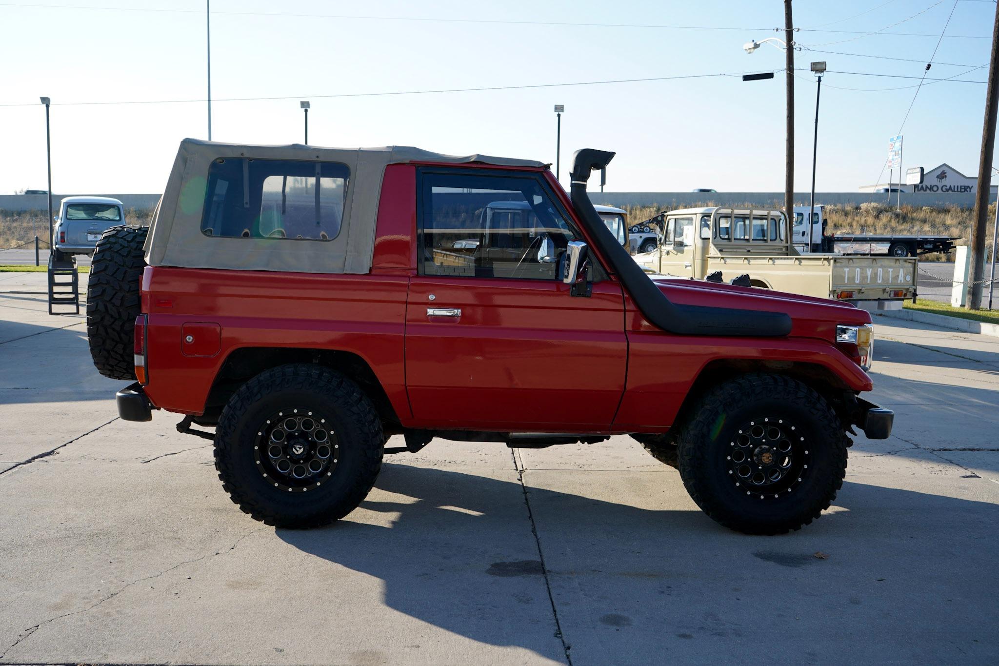 Sold: 1989 Toyota Land Cruiser BJ70 Soft-Top