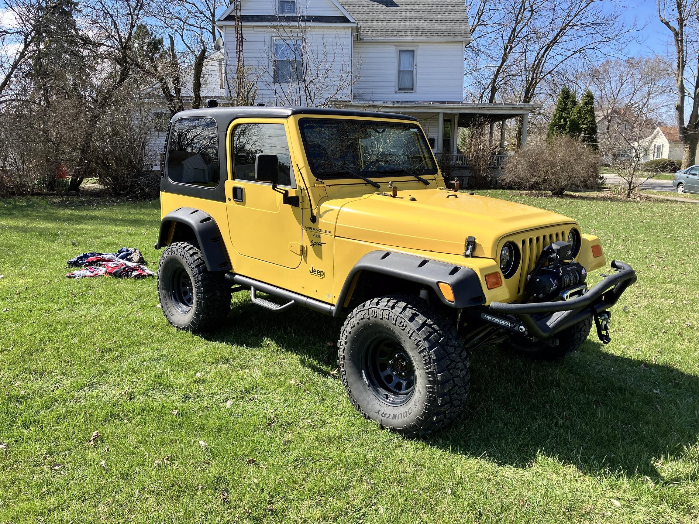 Sold: Modified 2000 Jeep Wrangler Sport TJ