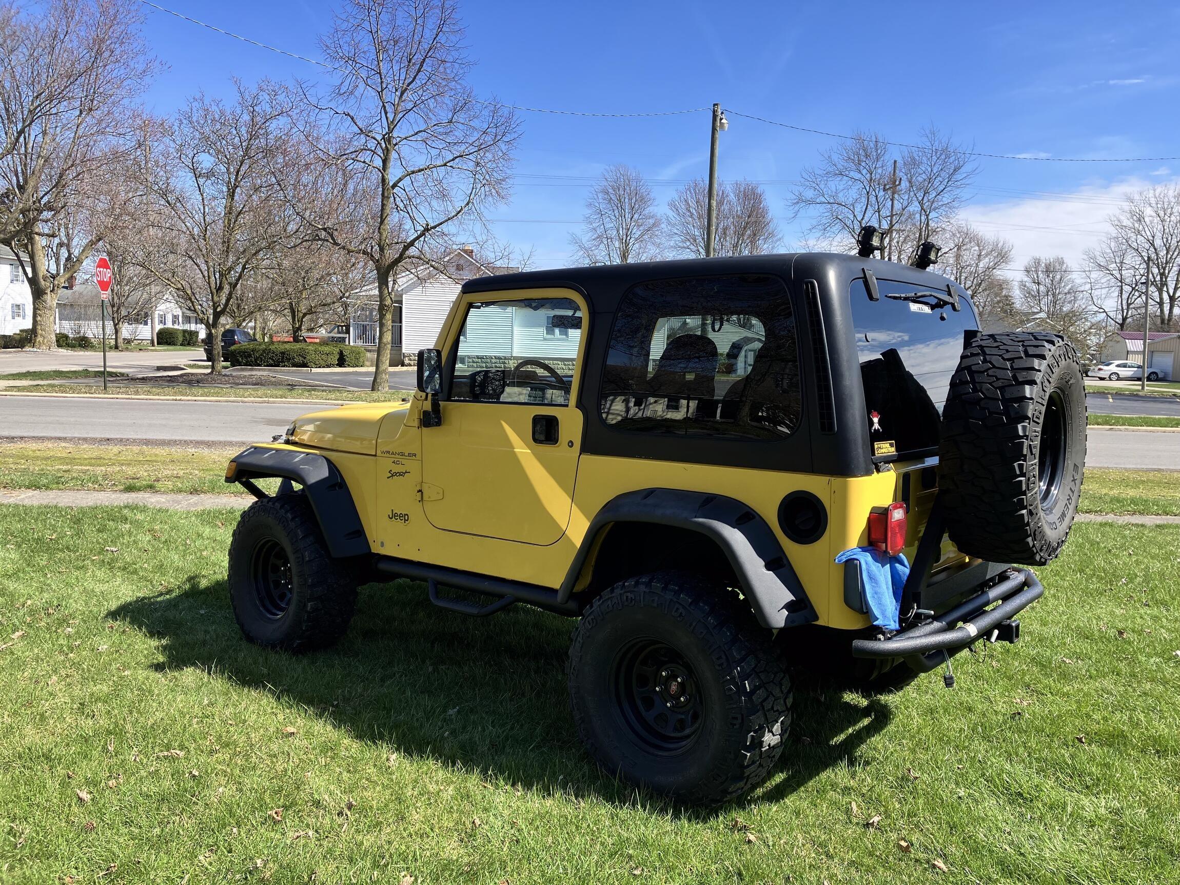 Sold: Modified 2000 Jeep Wrangler Sport TJ