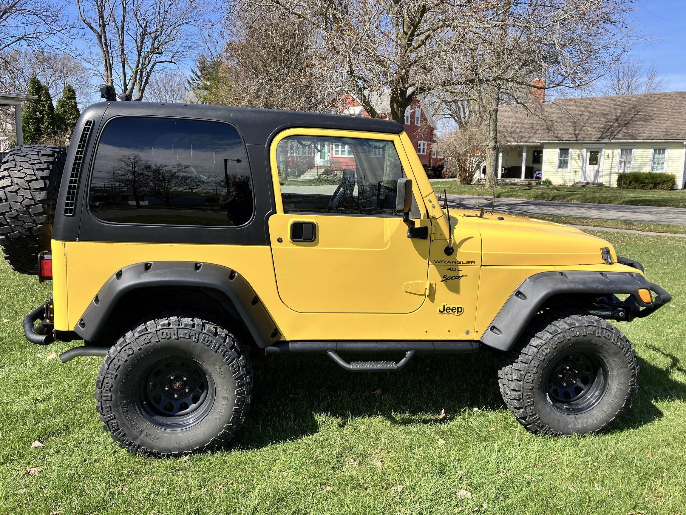 Sold: Modified 2000 Jeep Wrangler Sport TJ