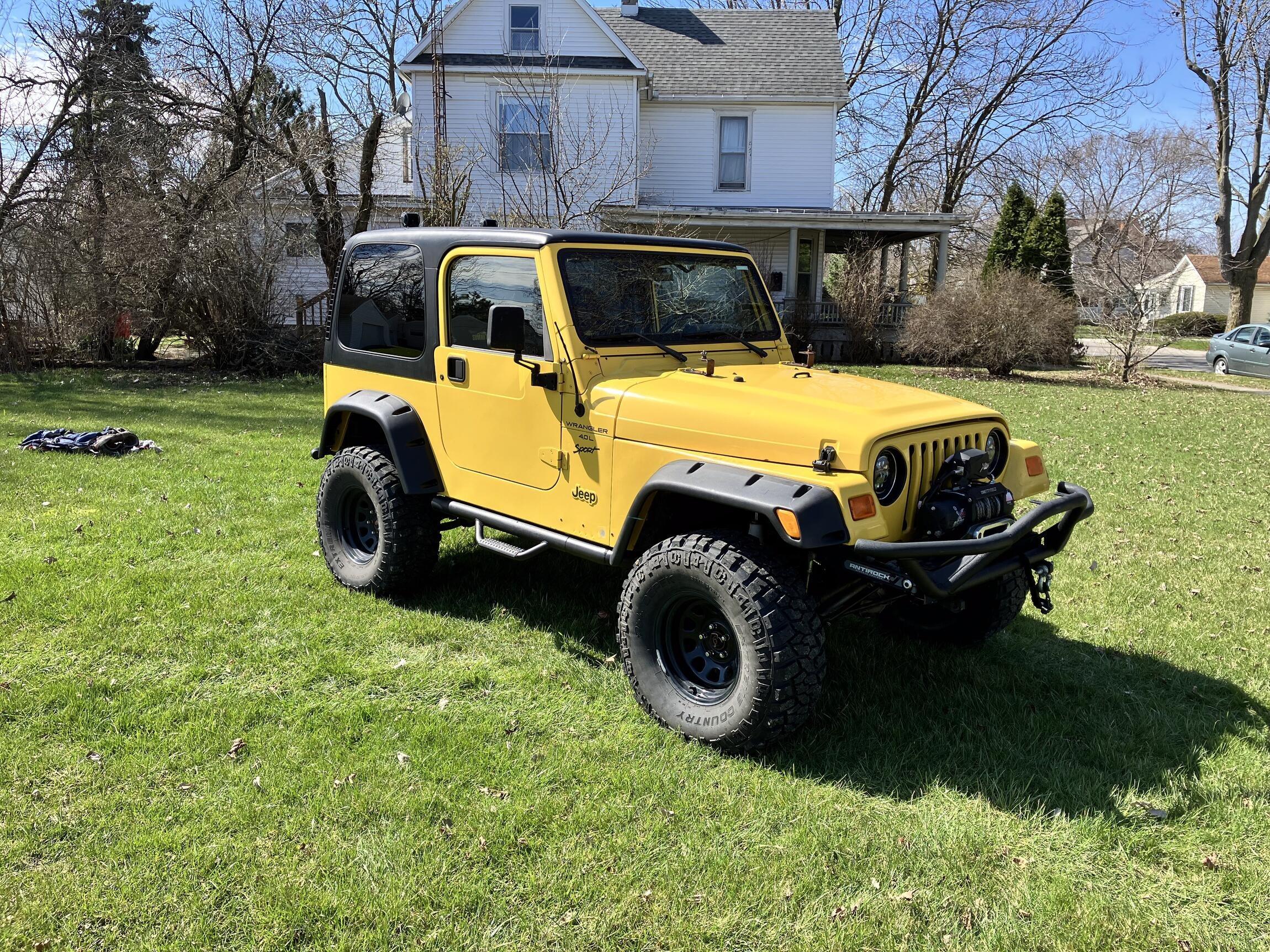 Sold: Modified 2000 Jeep Wrangler Sport TJ