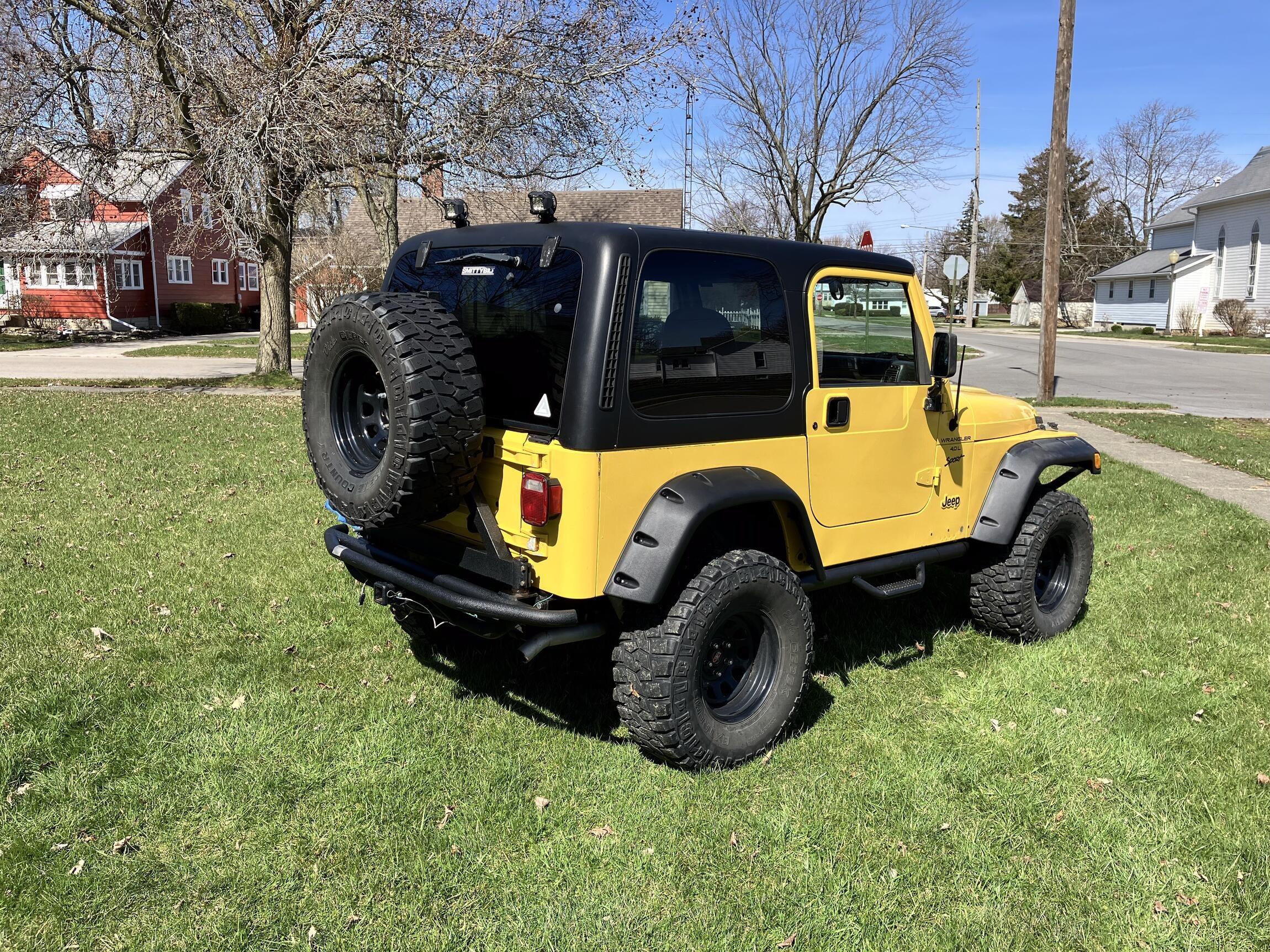 Sold: Modified 2000 Jeep Wrangler Sport TJ