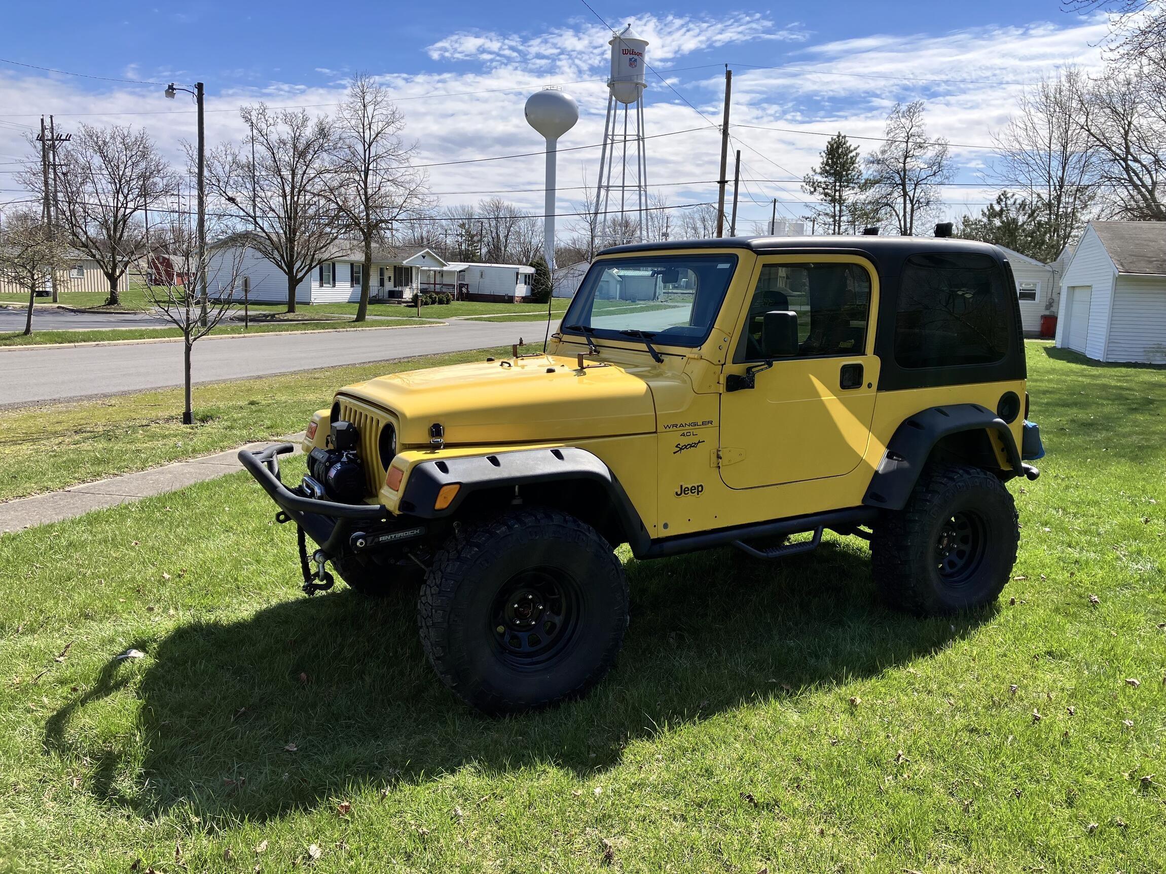 Sold: Modified 2000 Jeep Wrangler Sport TJ