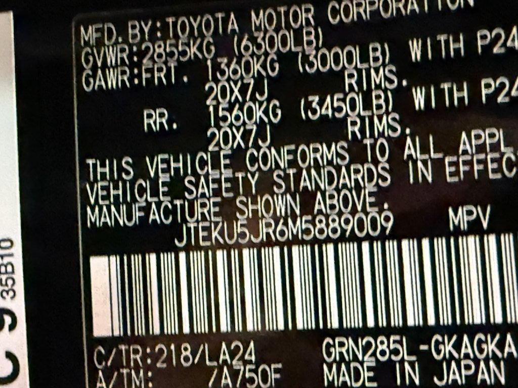 2021 Toyota 4Runner Limited