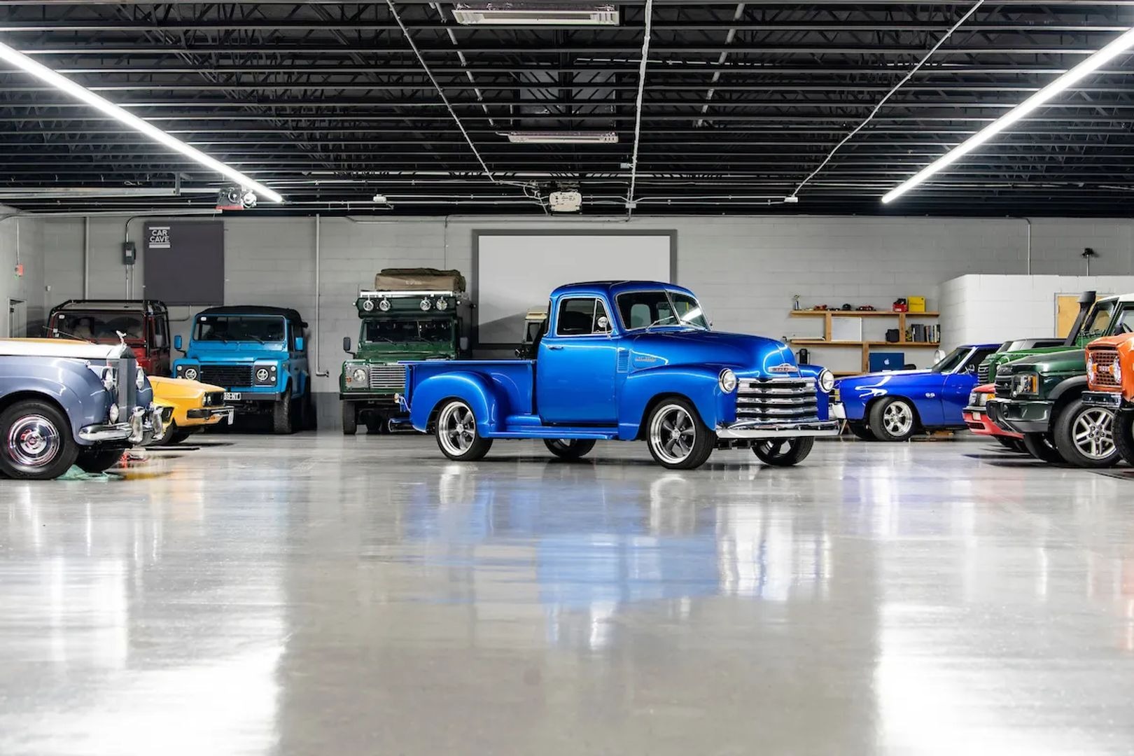 1952 Chevrolet 3100 Blue Flame