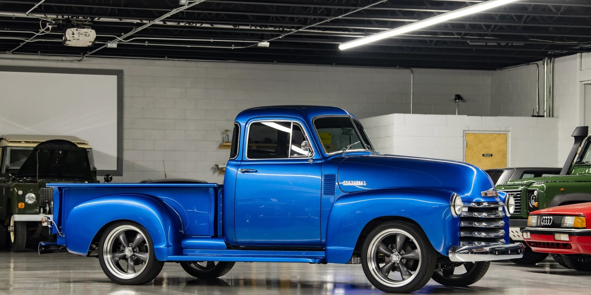 1952 Chevrolet 3100 Blue Flame