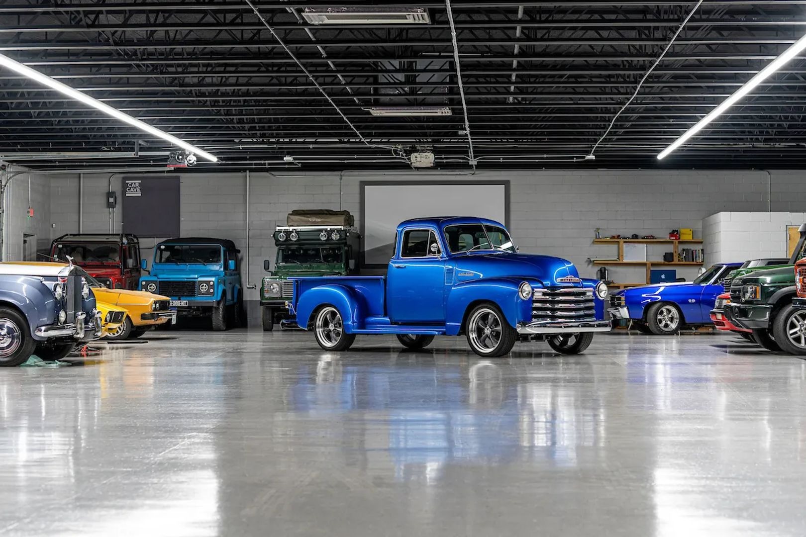 1952 Chevrolet 3100 Blue Flame