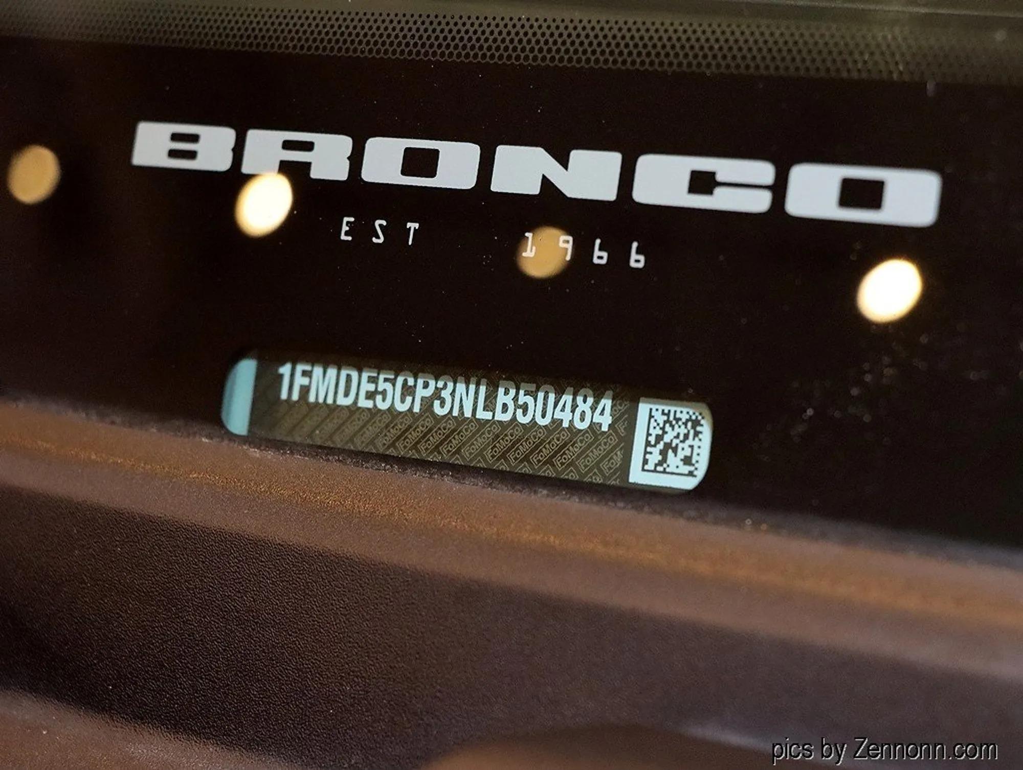 2022 Ford Bronco Outer Banks