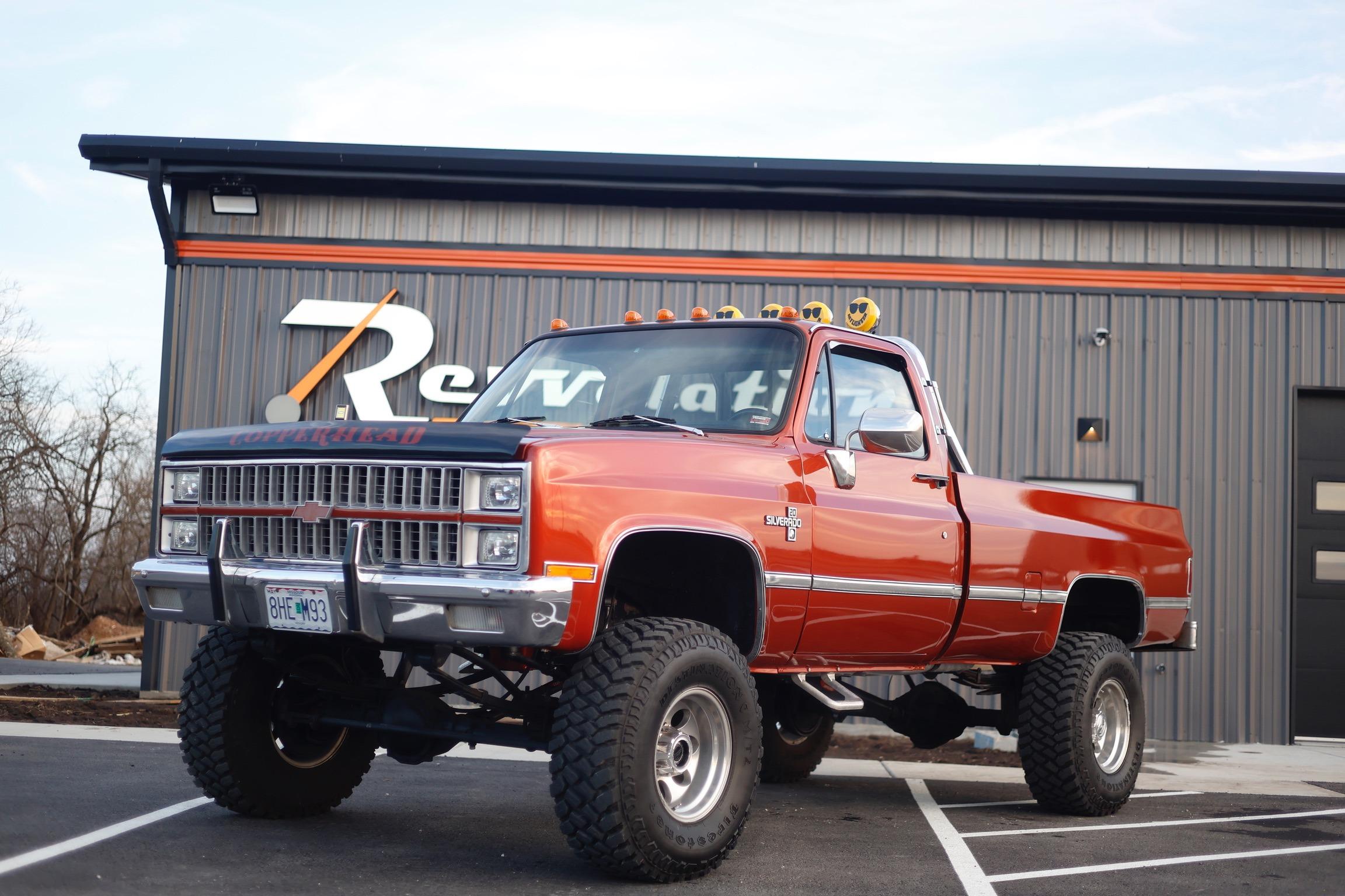 6.0L LS V8-Powered 1981 Chevrolet Silverado K20