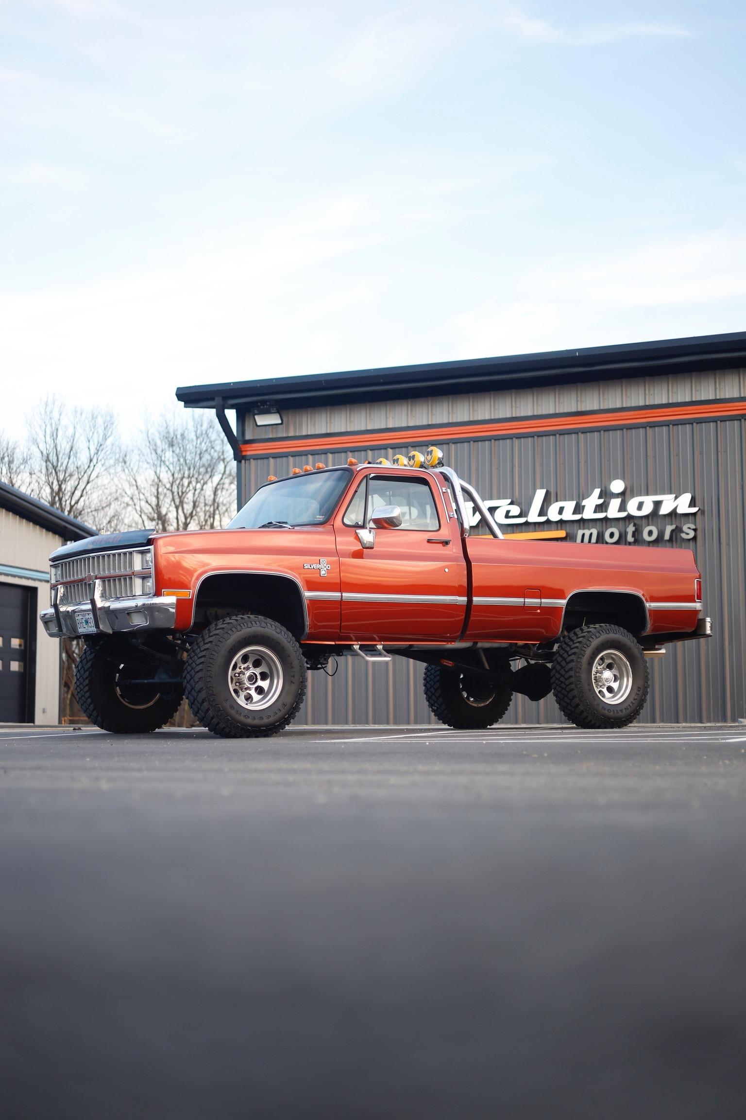 6.0L LS V8-Powered 1981 Chevrolet Silverado K20