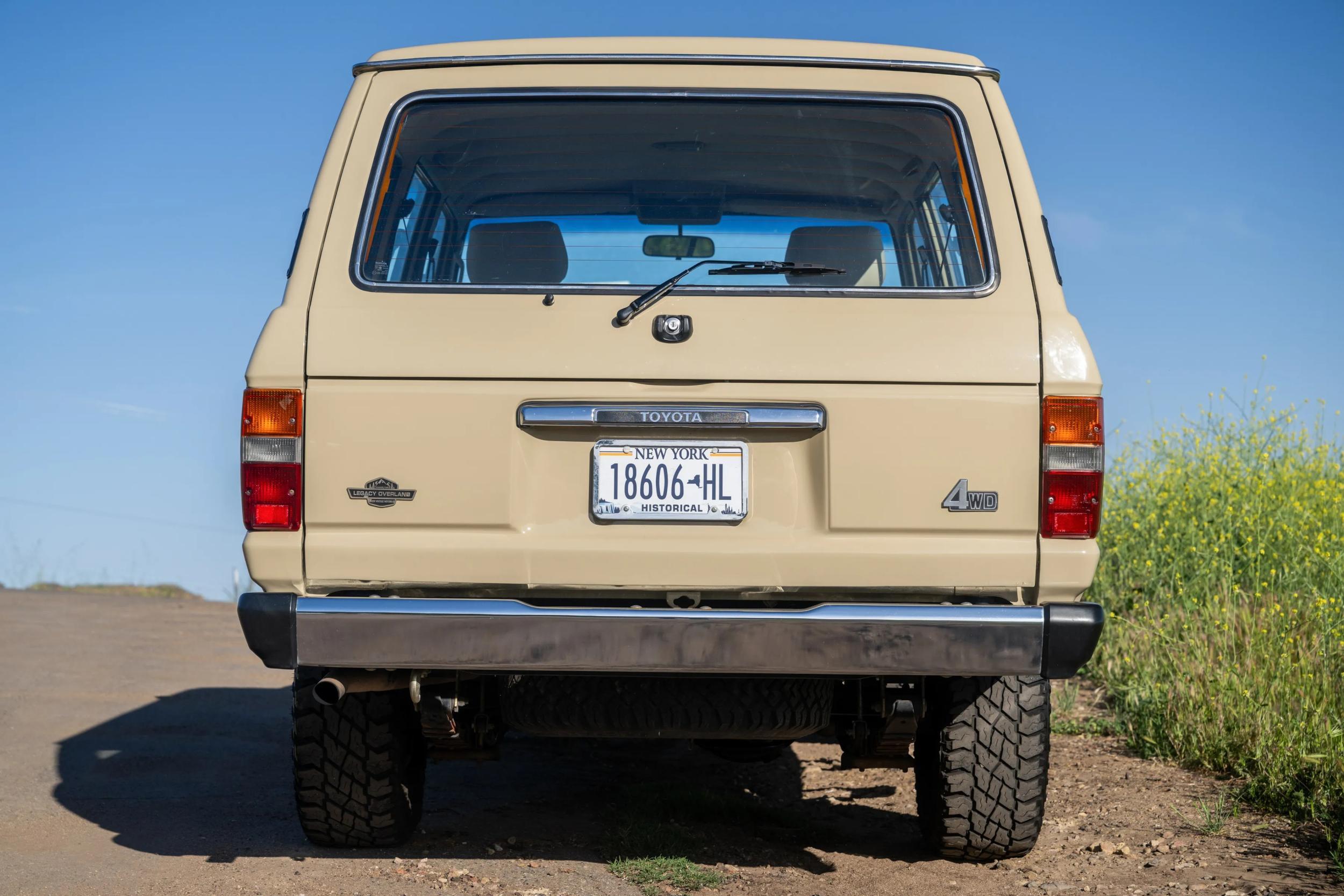 Legacy Overland-Built 1990 Toyota Land Cruiser FJ62