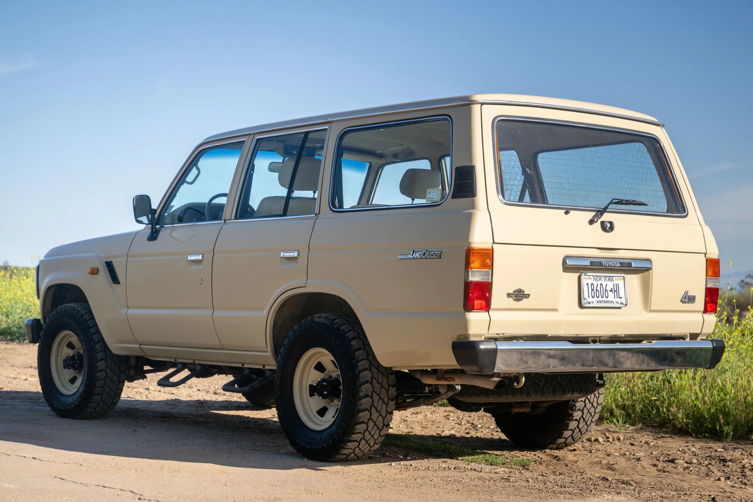 Legacy Overland-Built 1990 Toyota Land Cruiser FJ62