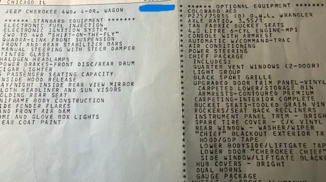 1-Owner 1987 Jeep Cherokee XJ 4×4 - 2