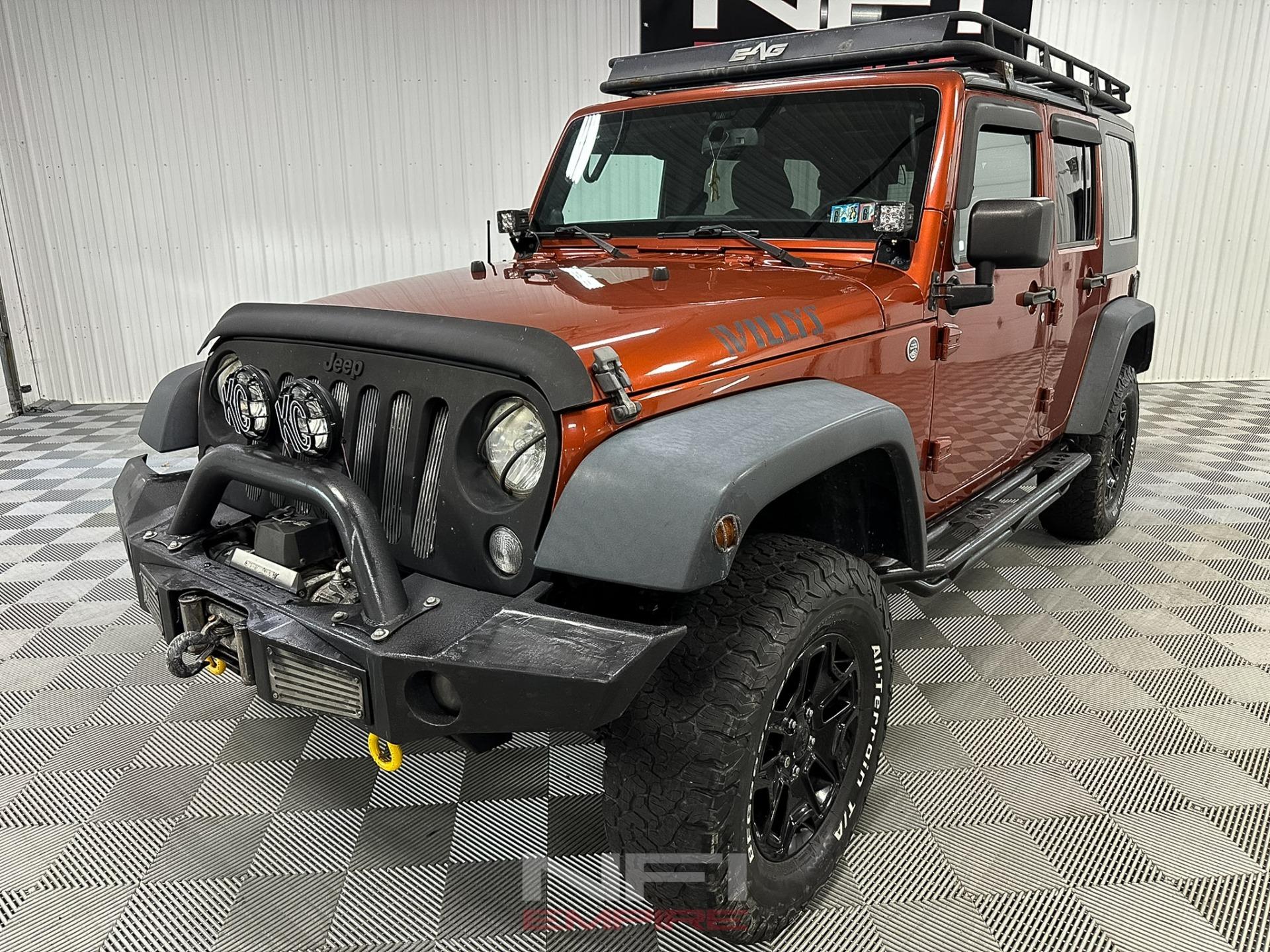 2014 Jeep Wrangler Unlimited Willys Wheeler - 3
