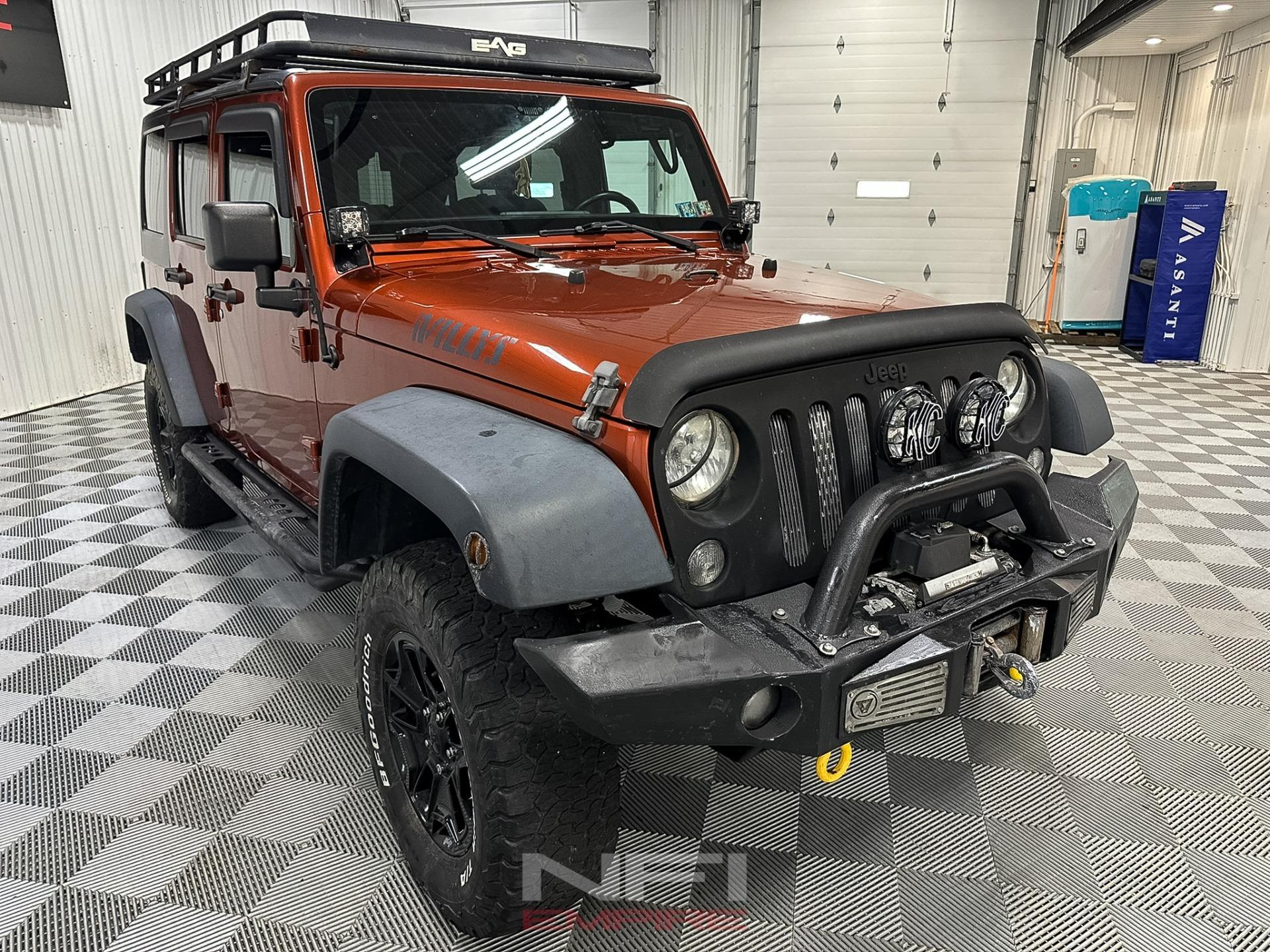 2014 Jeep Wrangler Unlimited Willys Wheeler - 5