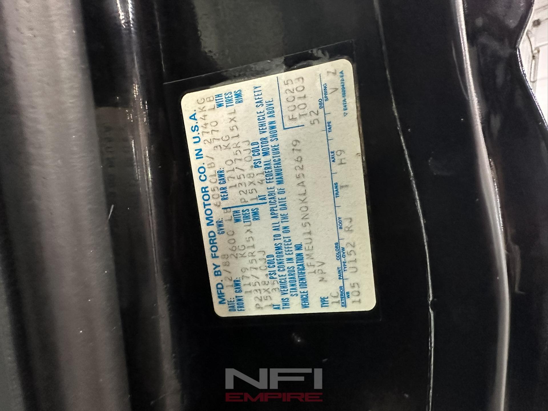 1989 Ford Bronco XLT