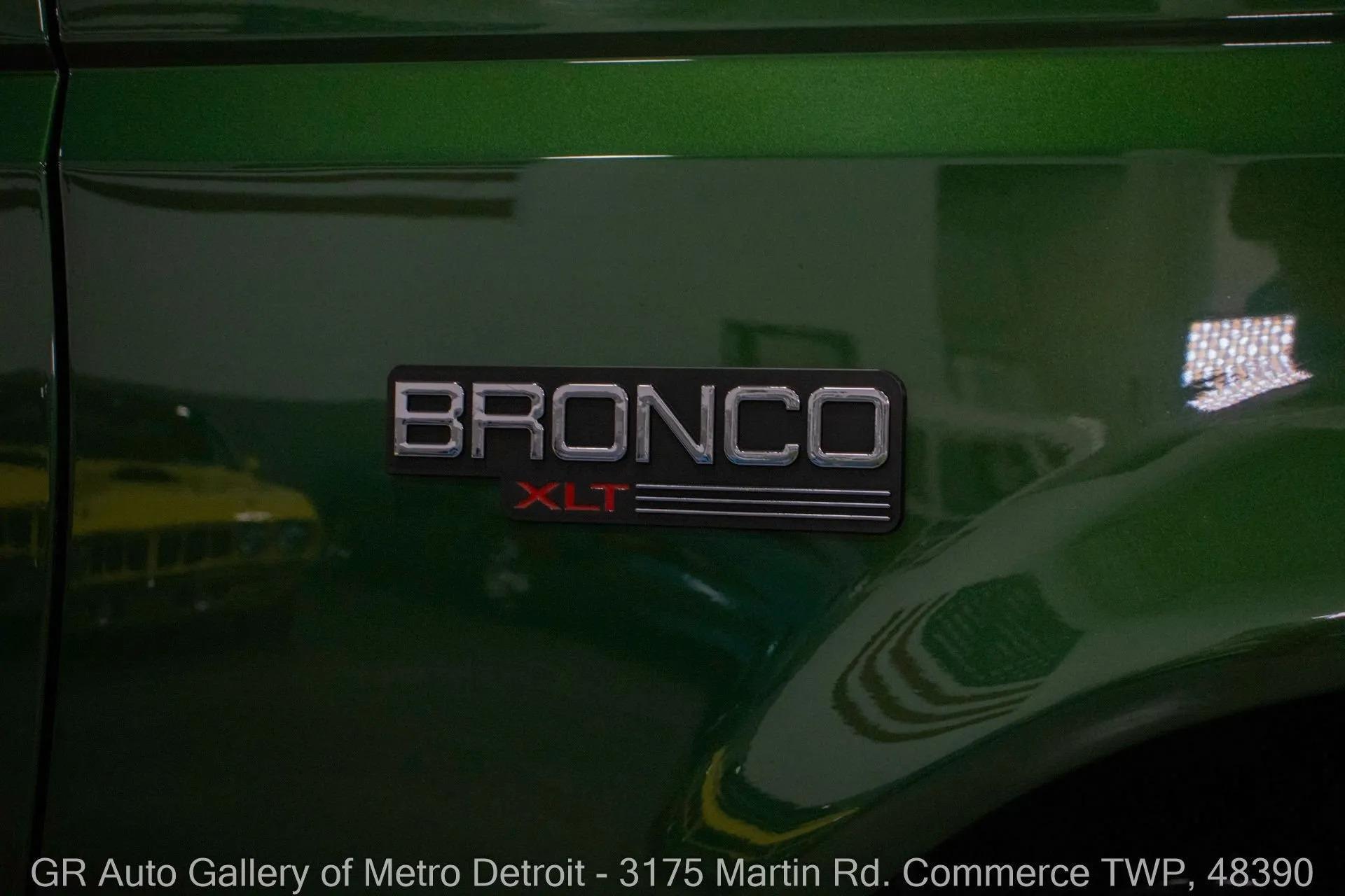 Frame-Off Restored 1996 Ford Bronco XLT