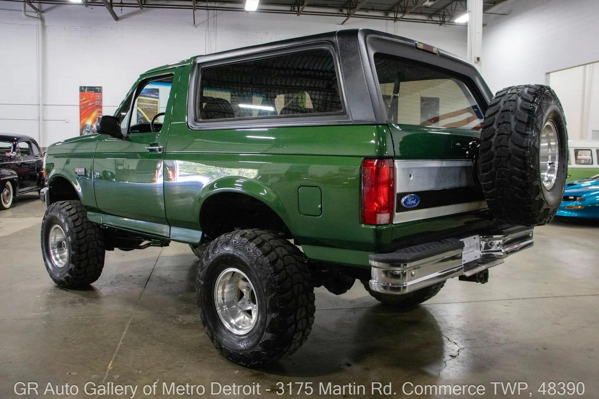 Frame-Off Restored 1996 Ford Bronco XLT
