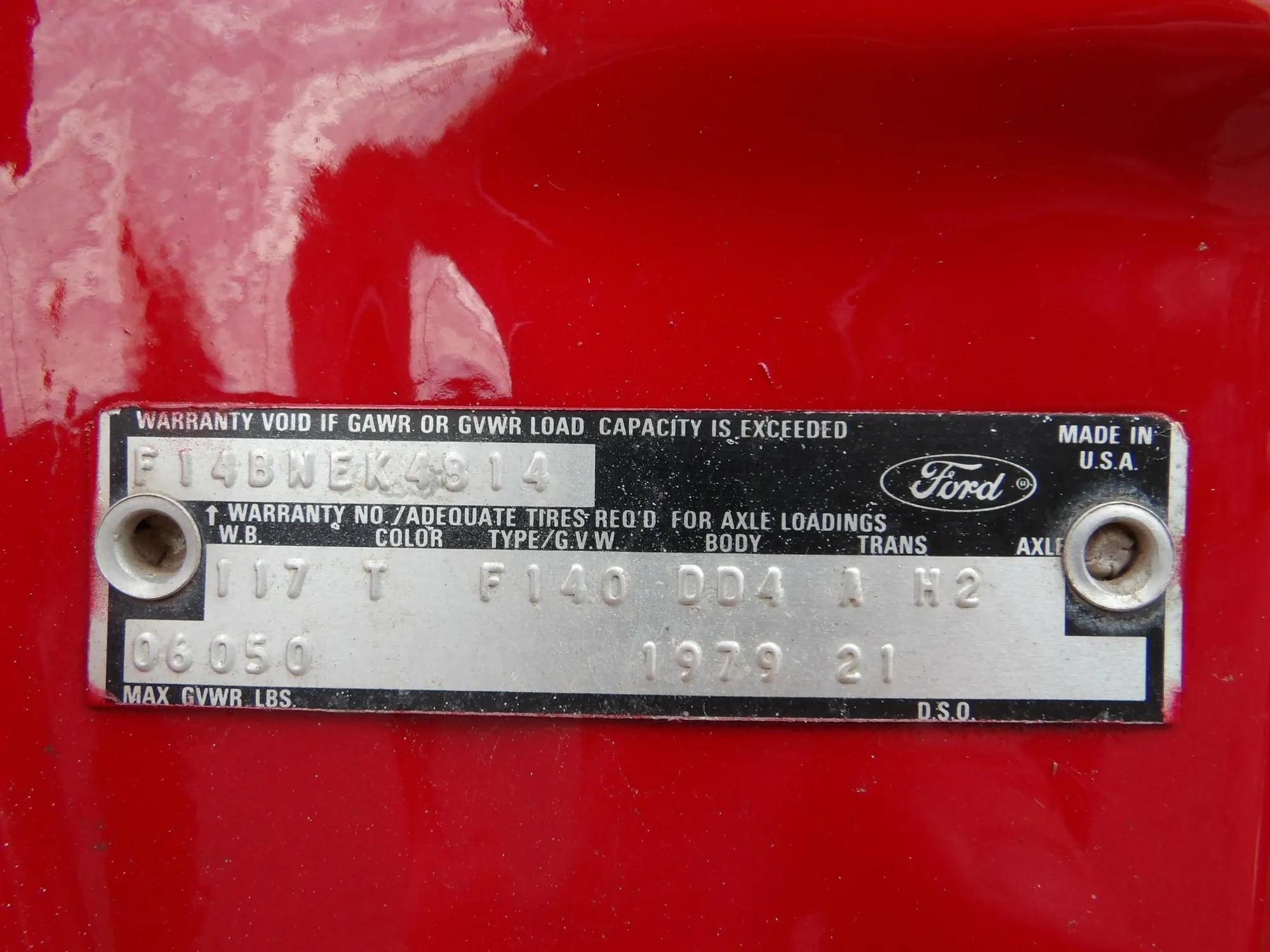 1979 Ford F-150 4×4