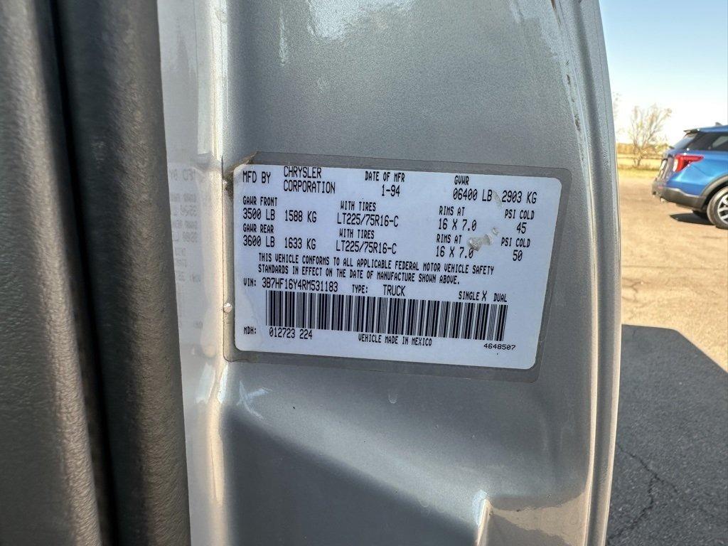 1994 Dodge Ram 1500 LT