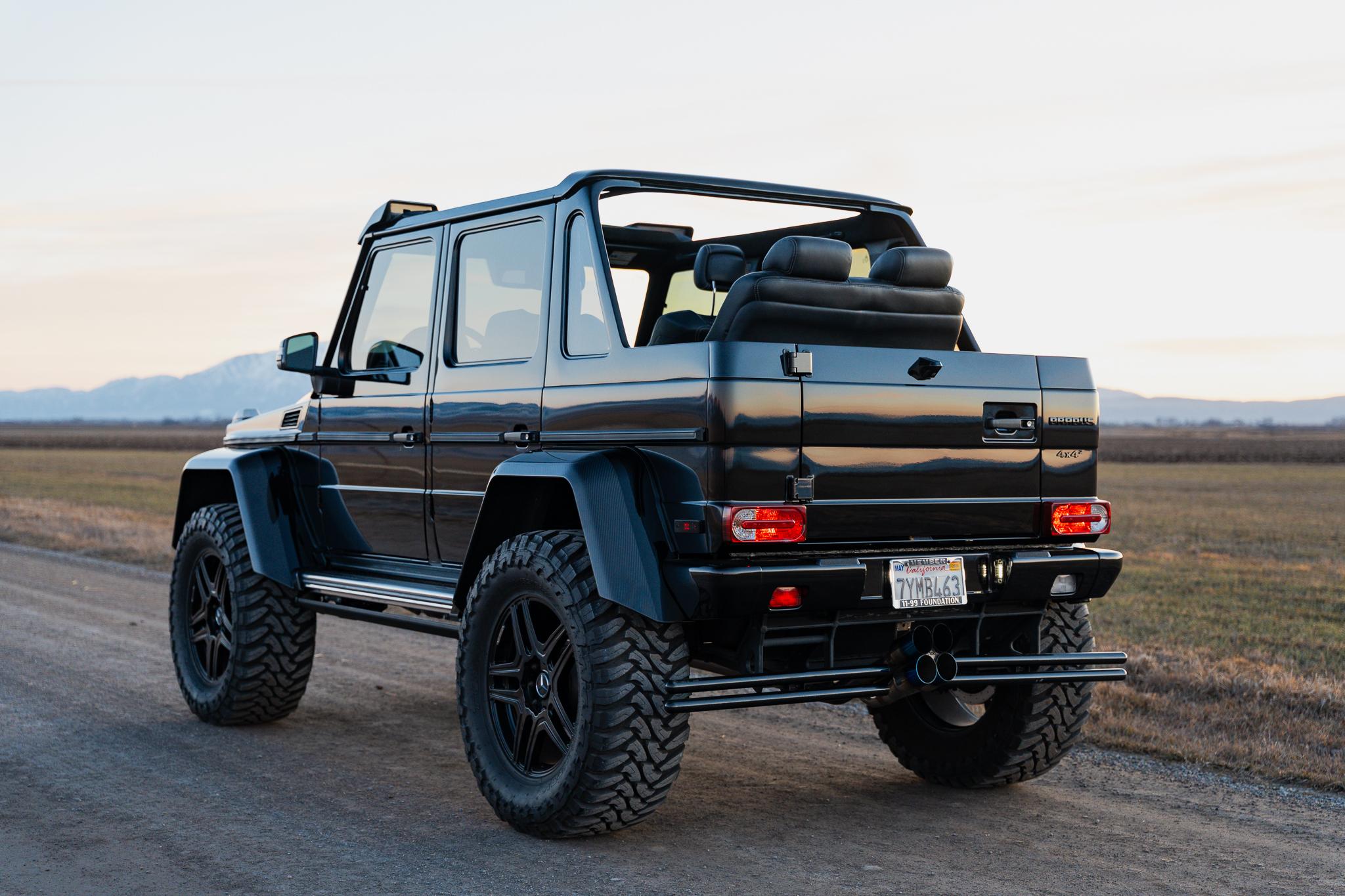 2017 Mercedes G550 4x4 Squared Convertible