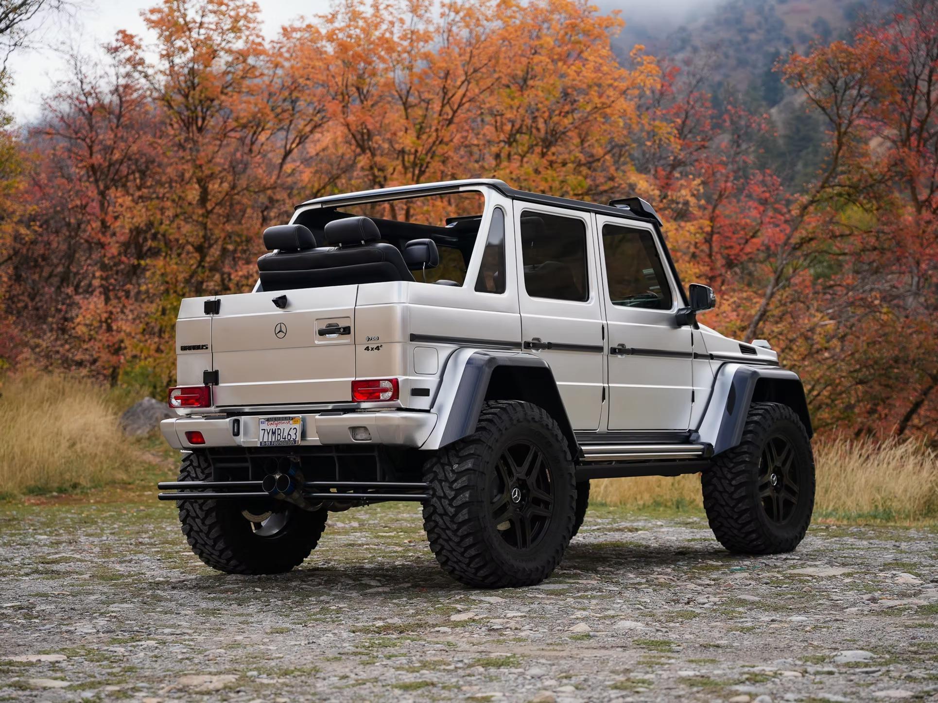 2017 Mercedes G550 4x4 Squared Convertible