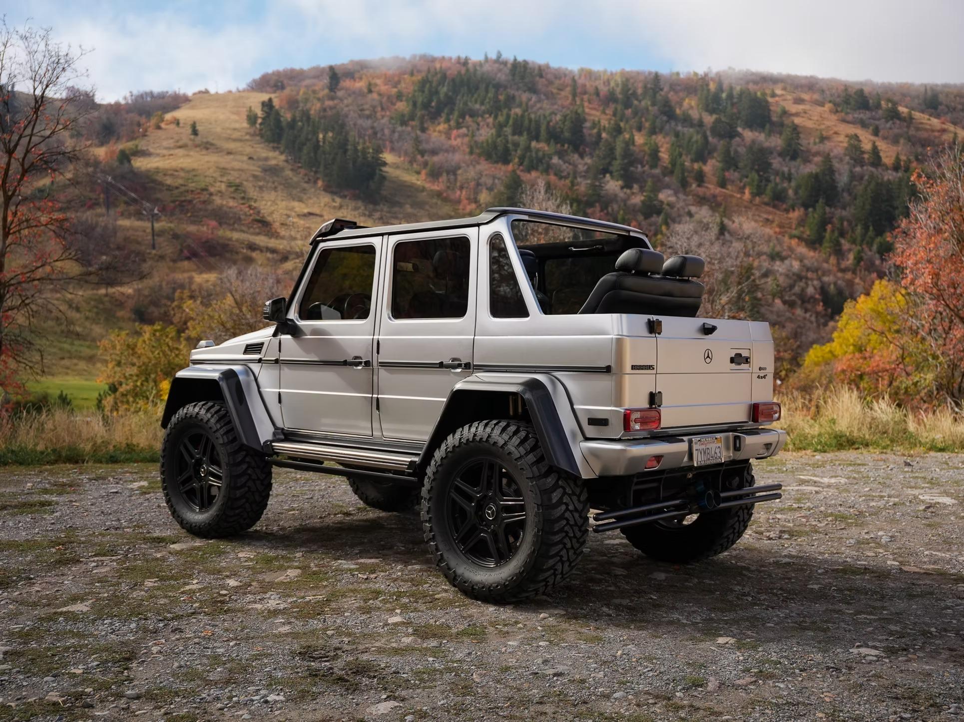 2017 Mercedes G550 4x4 Squared Convertible