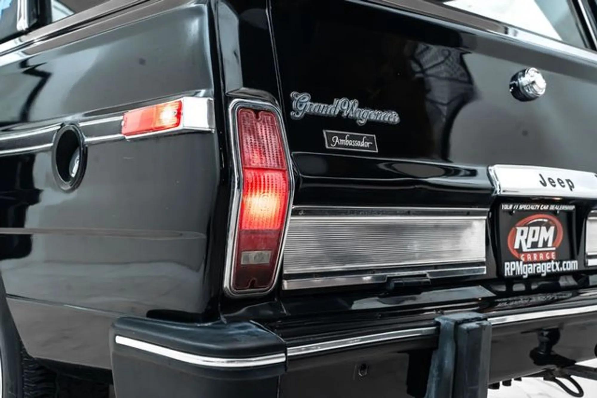 1987 Jeep Grand Wagoneer Ambassador Edition